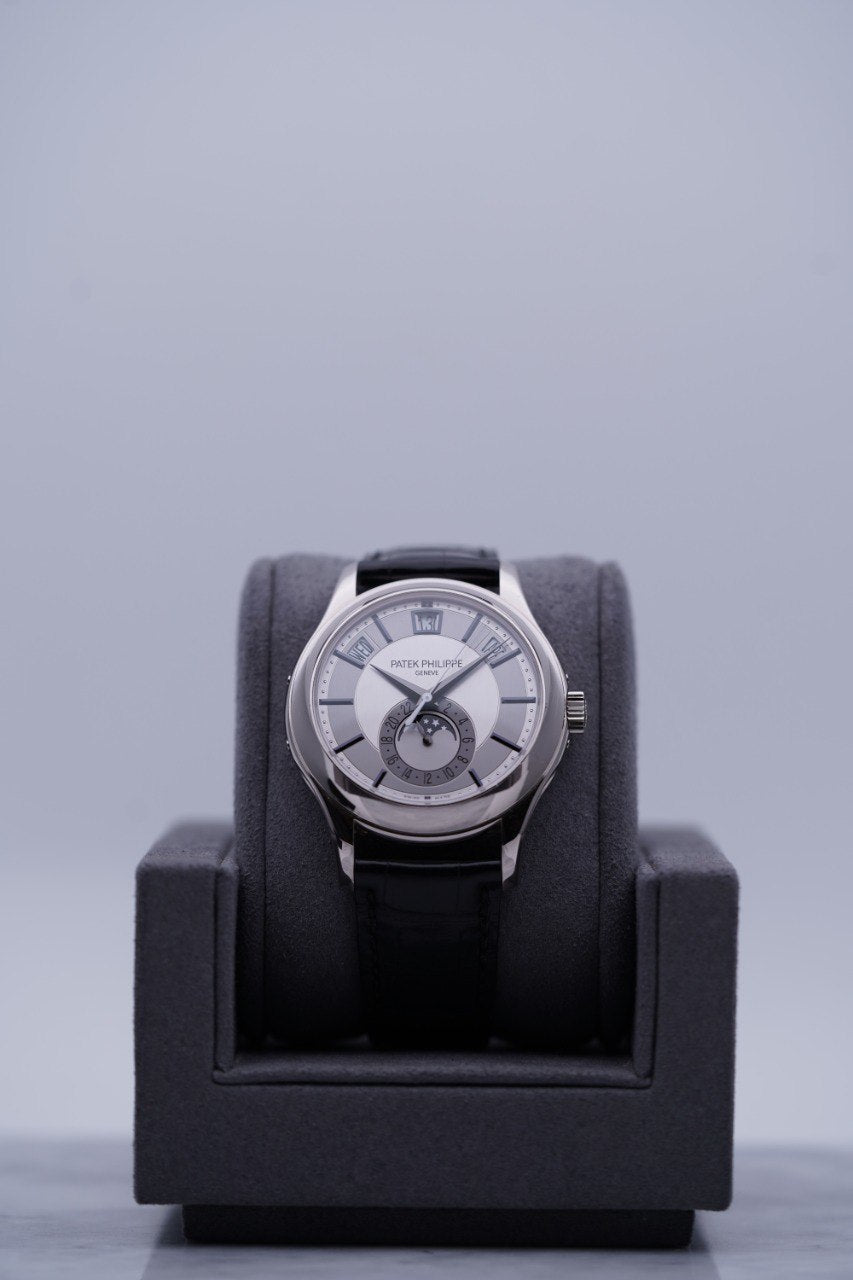 Patek Philippe Annual Calendar 5205G-001 White Gold with Black Dial