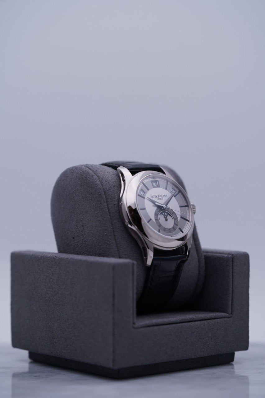 Patek Philippe Annual Calendar 5205G-001 White Gold with Black Dial