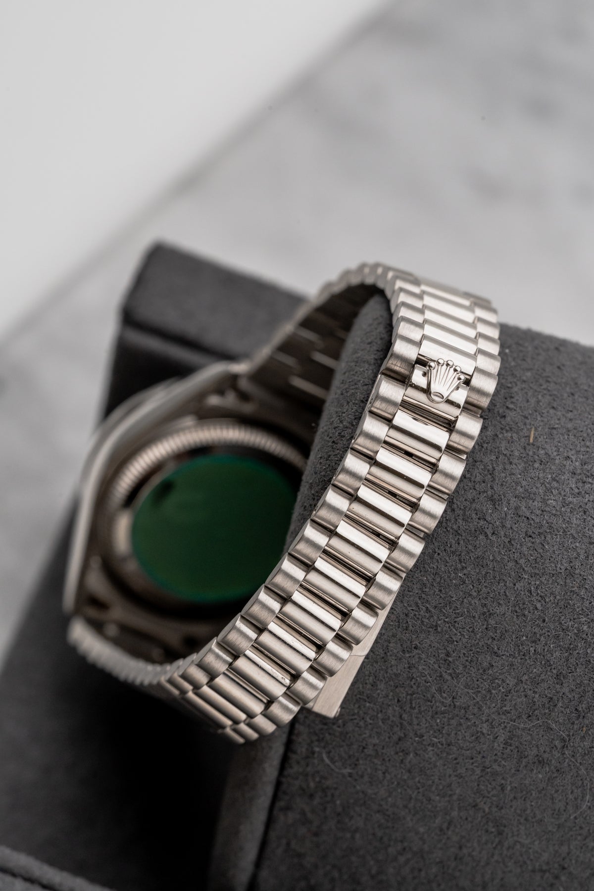 Rolex Datejust 26 69136NG Platinum Mother-of-Pearl Diamond Dial