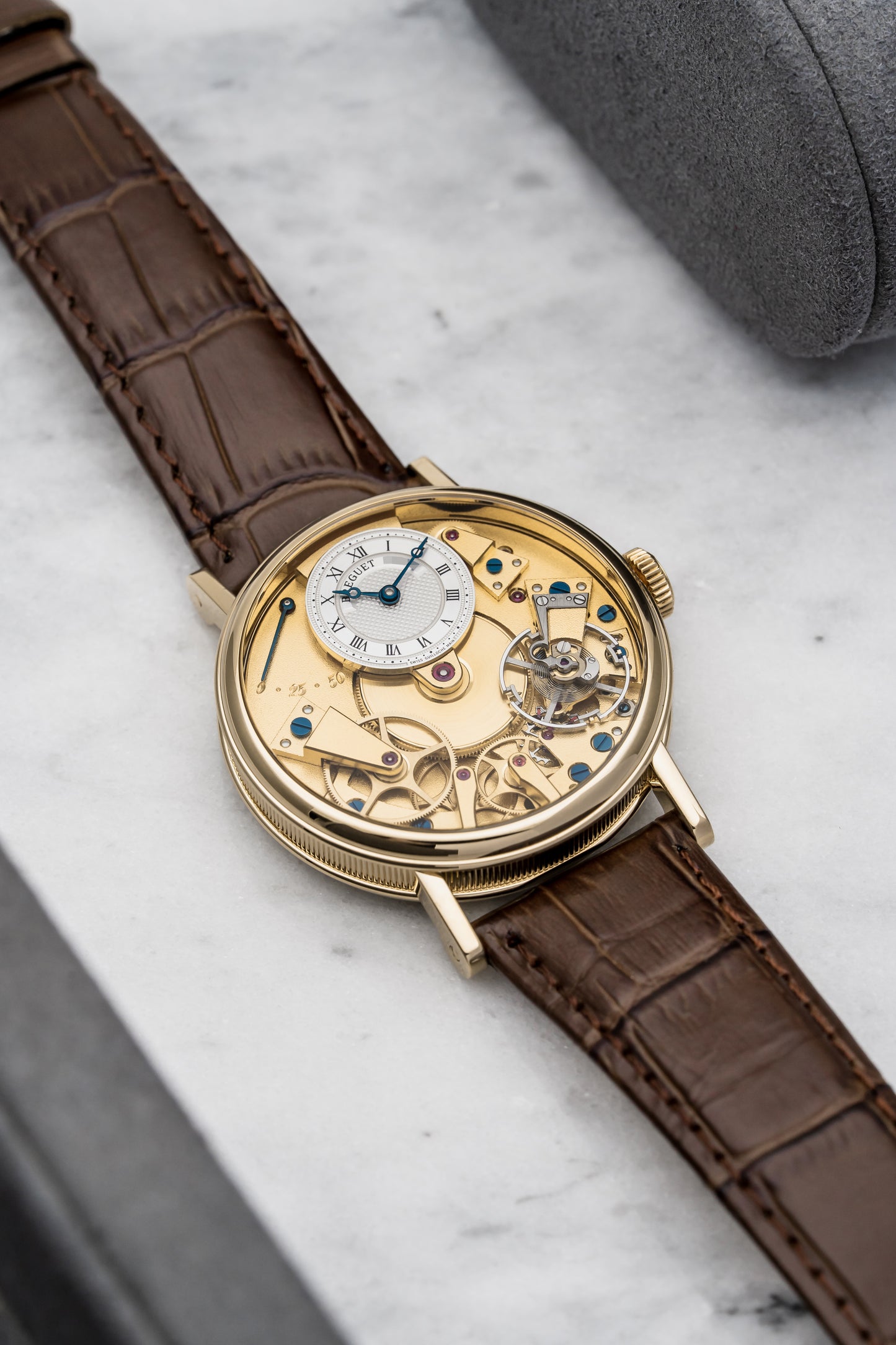 Breguet Tradition 7027BA Yellow Gold White Dial