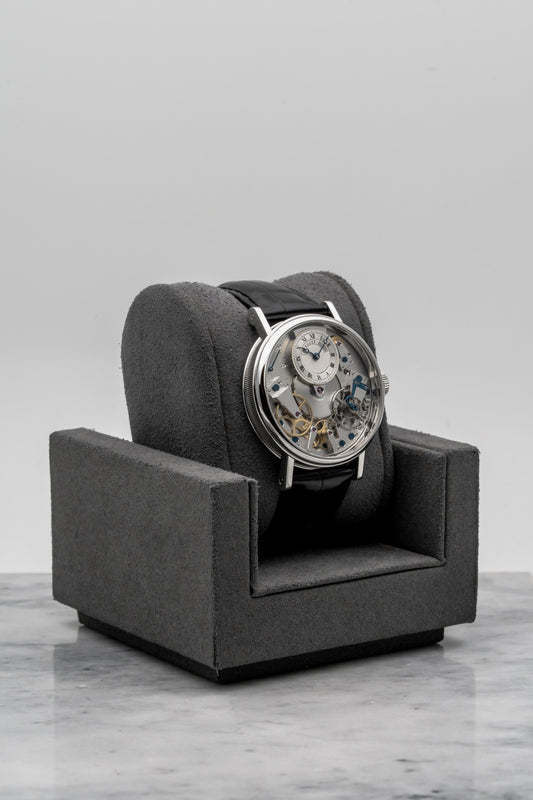 Breguet Tradition Retrograde 7037BB/11/9V6, Silver Dial