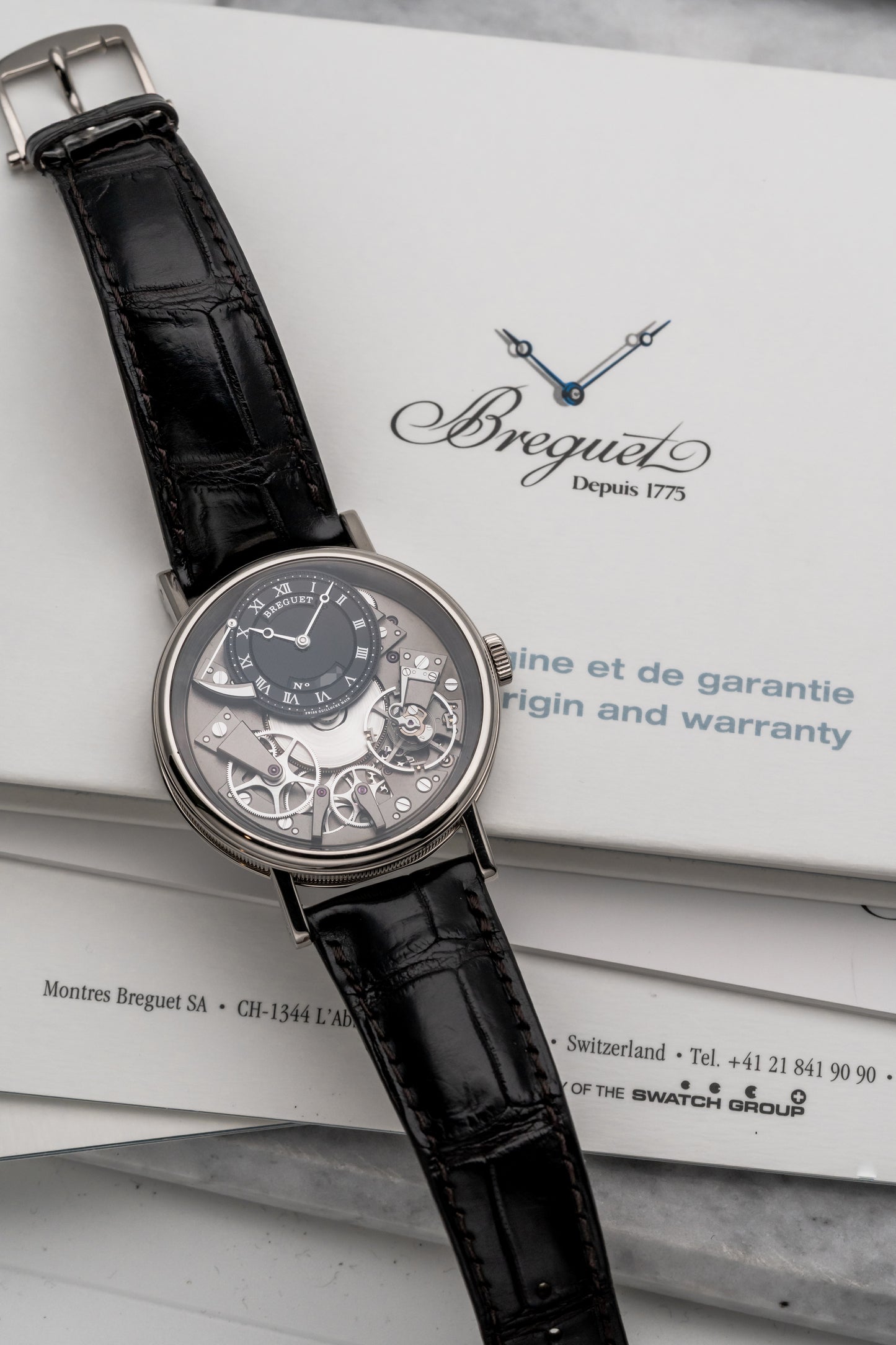Breguet Tradition 7057BB/G9/9W6 Black Dial