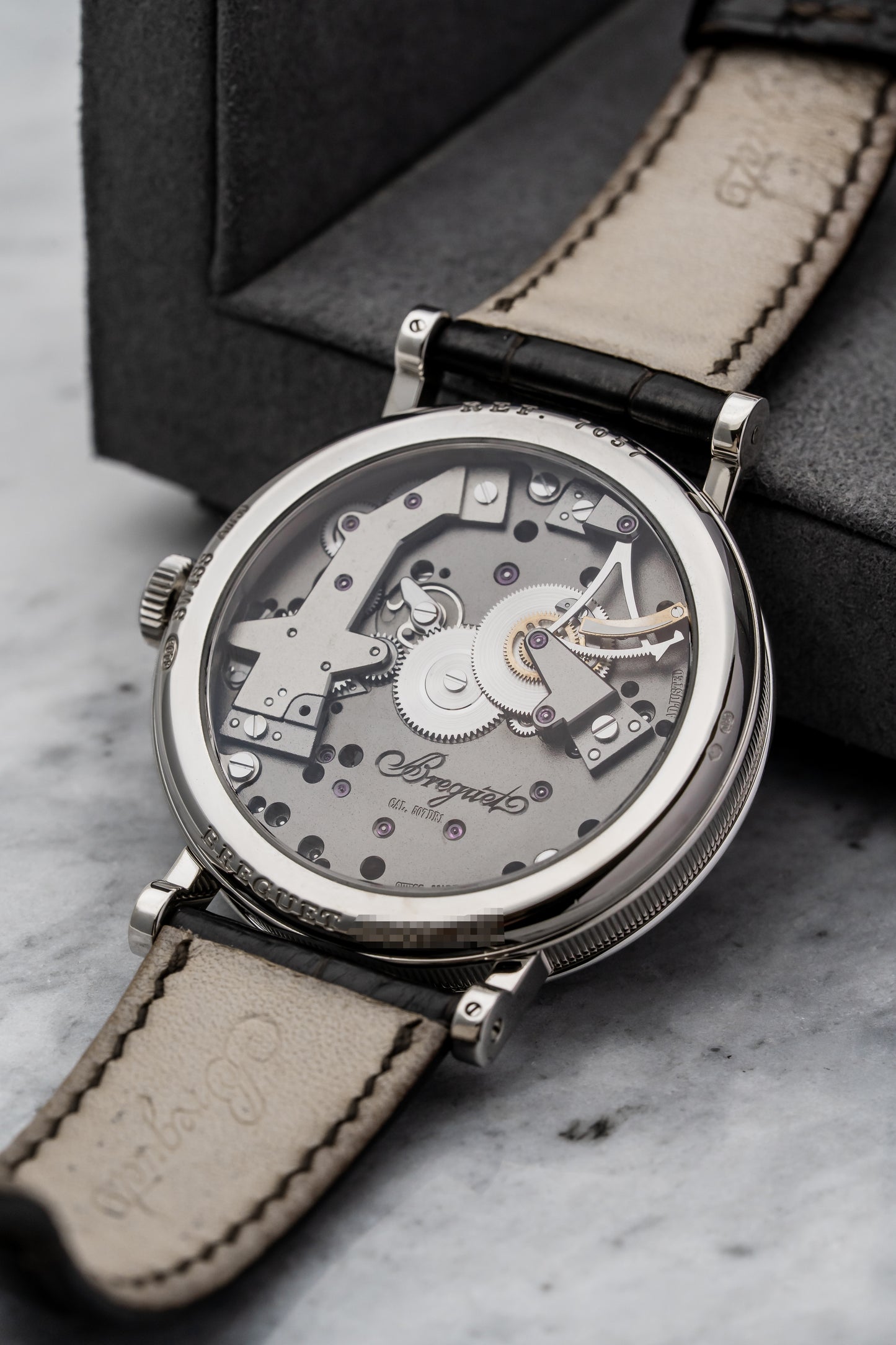 Breguet Tradition 7057BB White Gold, Black Dial