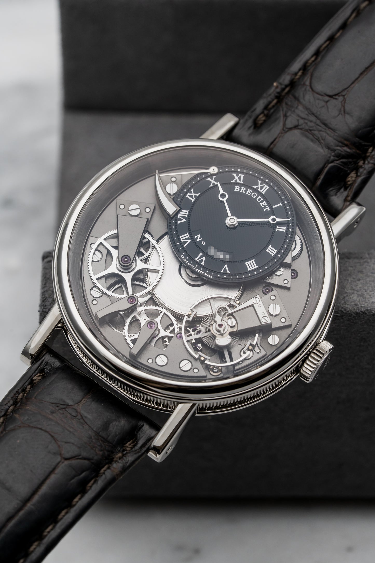Breguet Tradition 7057BB White Gold, Black Dial