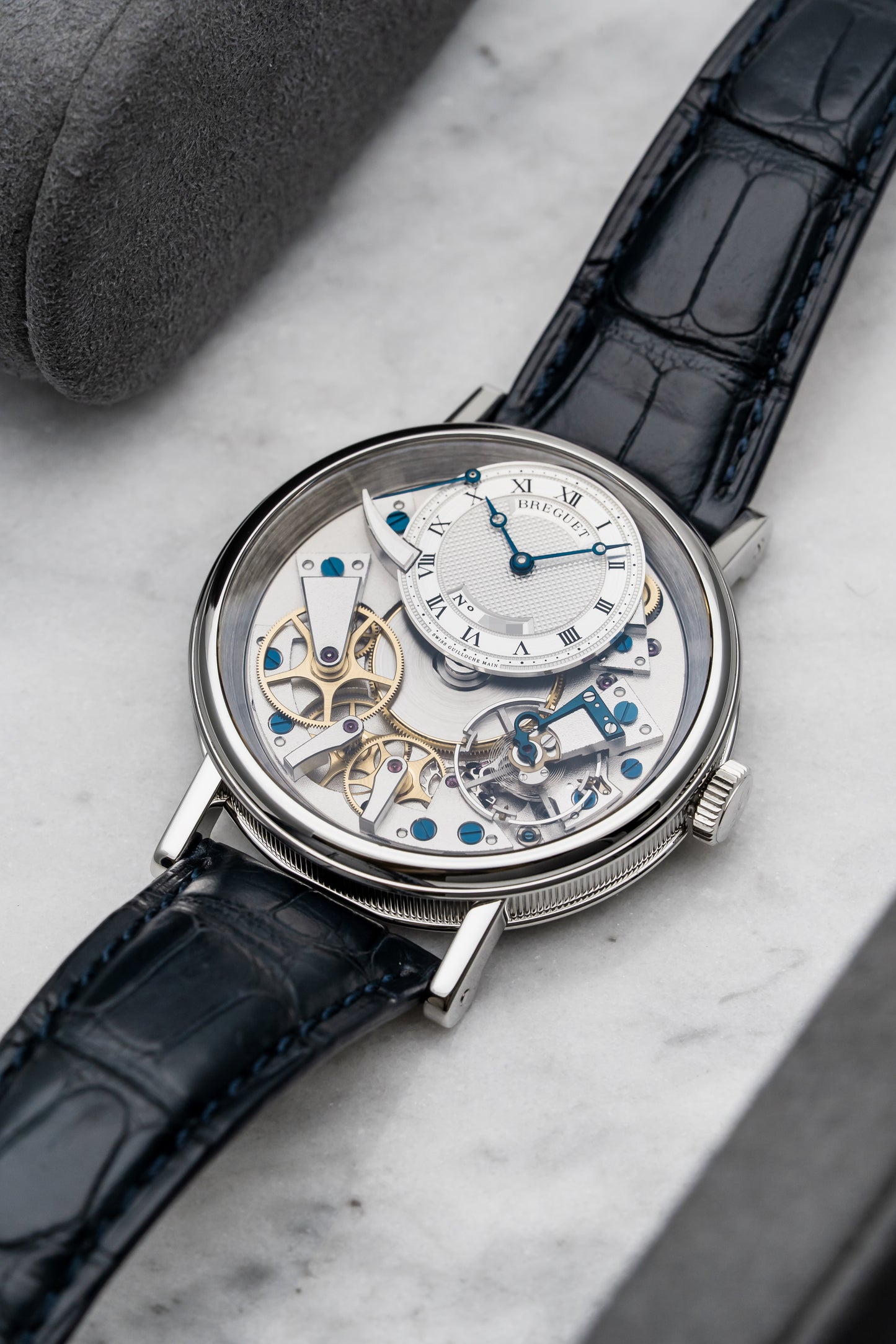 Breguet Tradition 7057BB White Gold Silver Dial