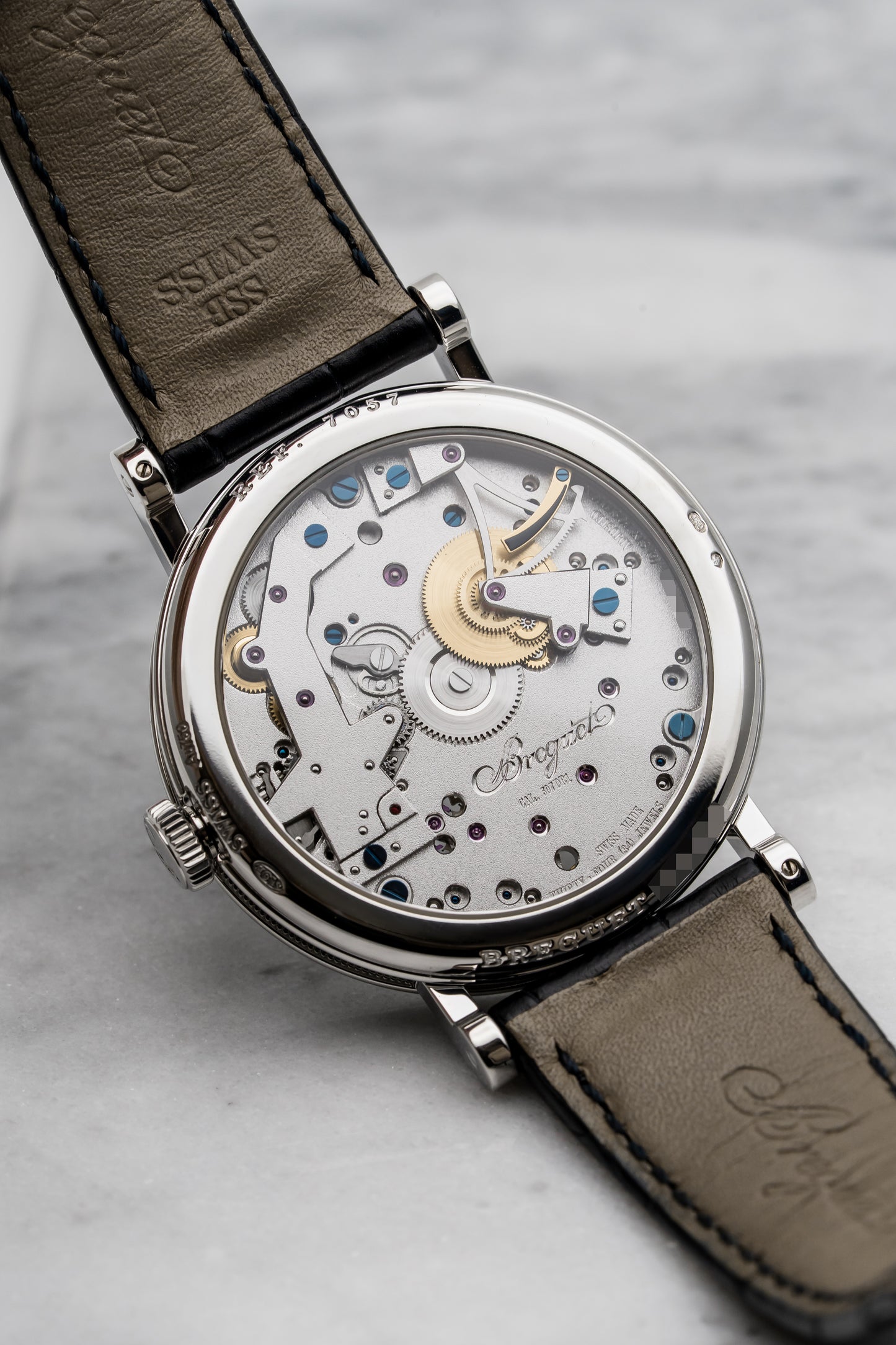 Breguet Tradition 7057BB White Gold Silver Dial