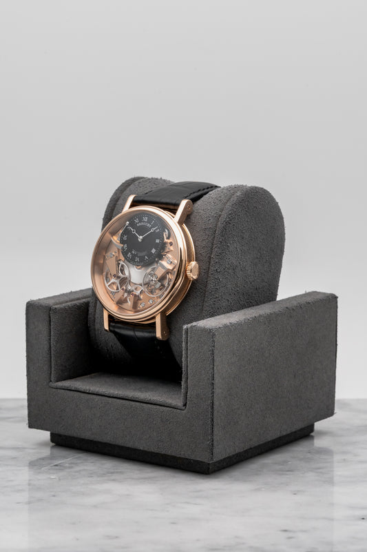 Breguet Tradition 7057BR/G9/9W6 Black Skeleton Dial