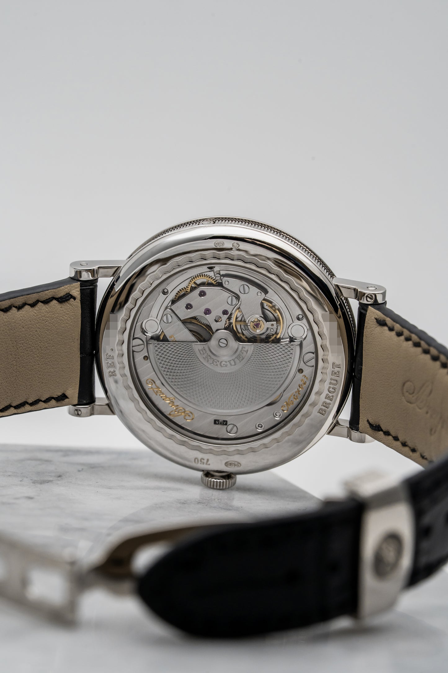Breguet Classique Calendrier 7337BB Silver Guilloché Dial