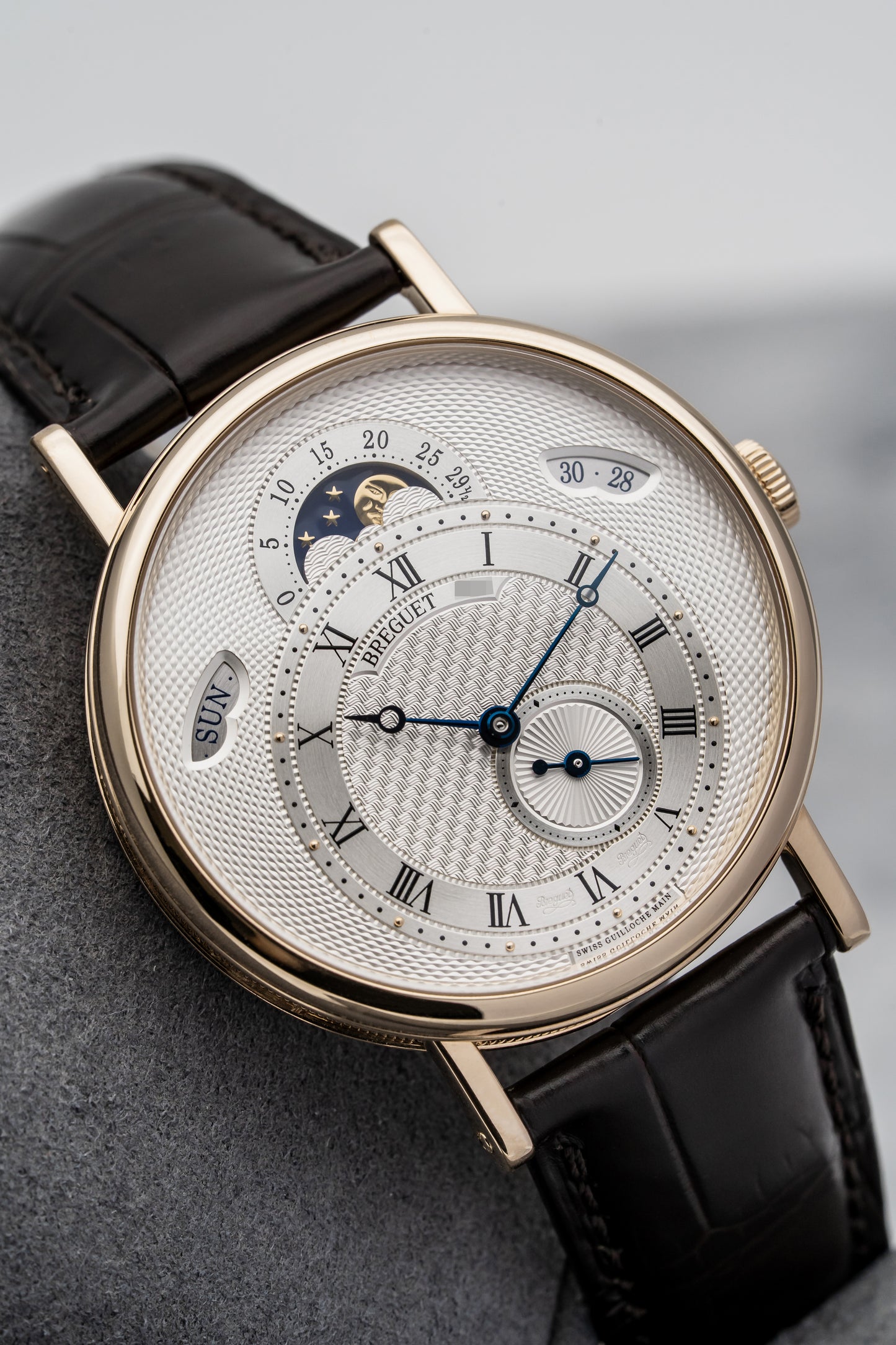 Breguet Classique 7337BR Rose Gold, Silver Guilloché