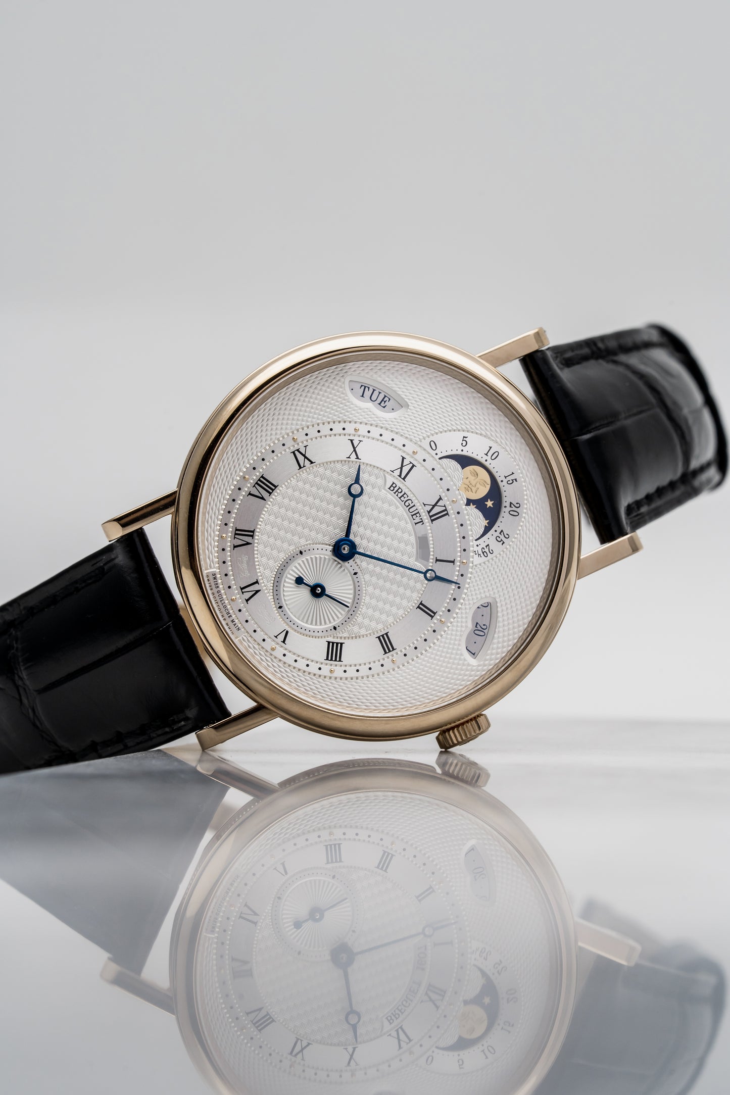 Breguet Classique 7337BR Rose Gold, Silver Guilloché Dial