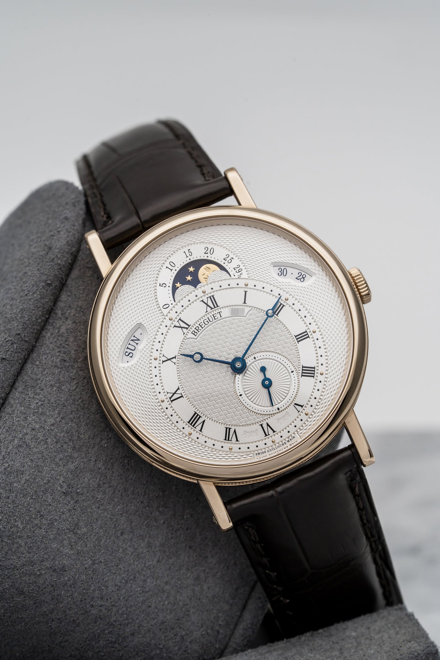 Breguet Classique 7337BR Rose Gold, Silver Guilloché
