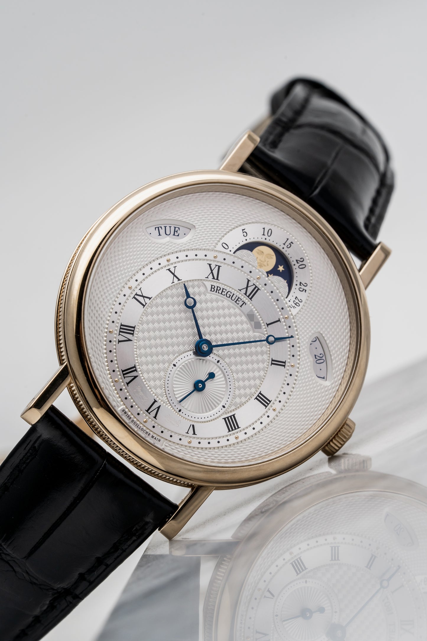 Breguet Classique 7337BR Rose Gold, Silver Guilloché Dial