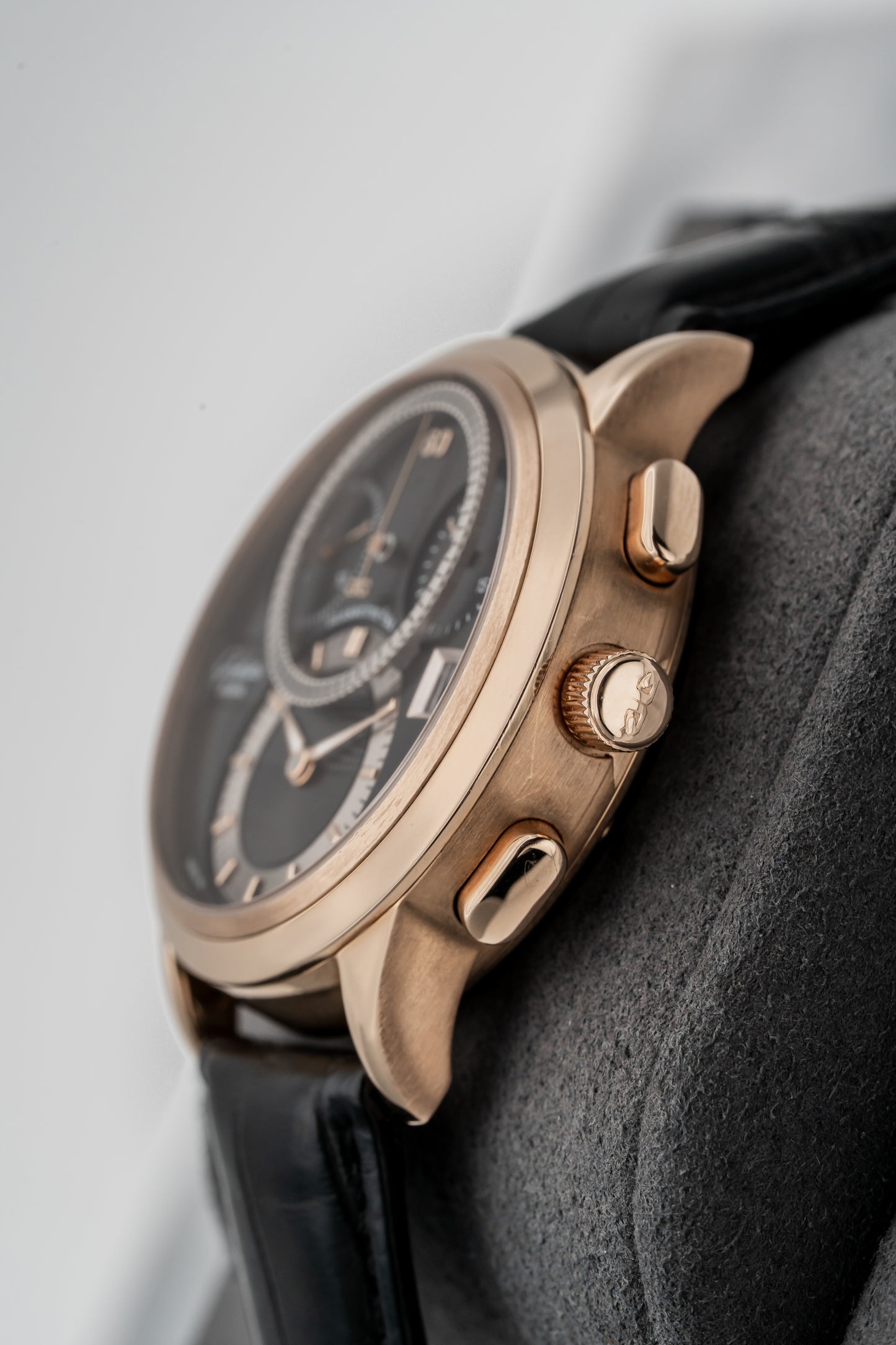 Glashütte Original PanoMaticChrono 1‑95‑01‑15‑01‑04 Black Dial