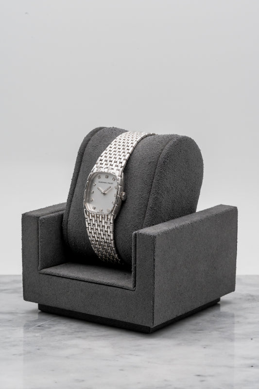 Audemars Piguet Ladies Cobra Diamond Index White Gold Manual-Winding