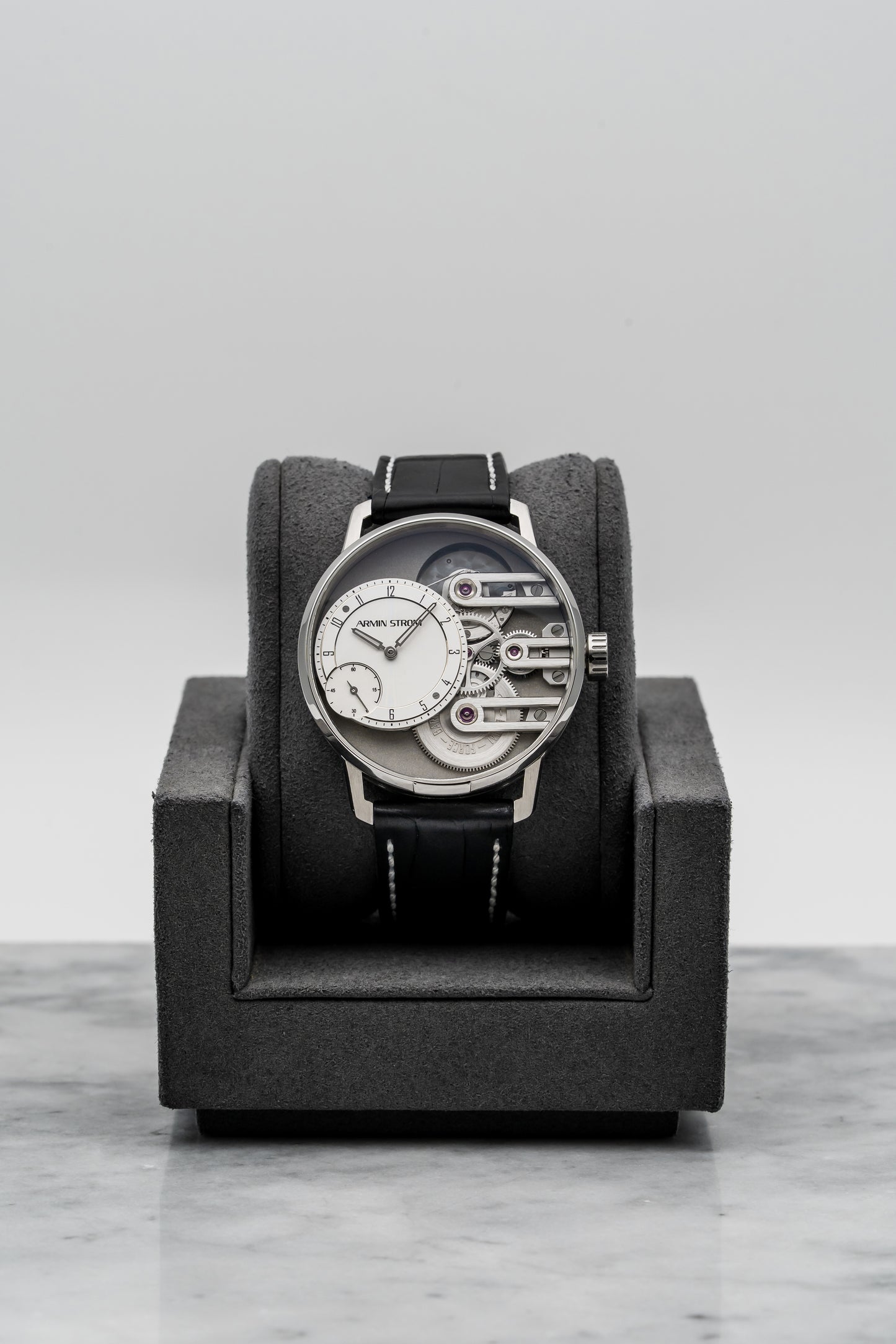 Armin Strom Gravity Equal Force AS10 – Stainless Steel, Black Dial