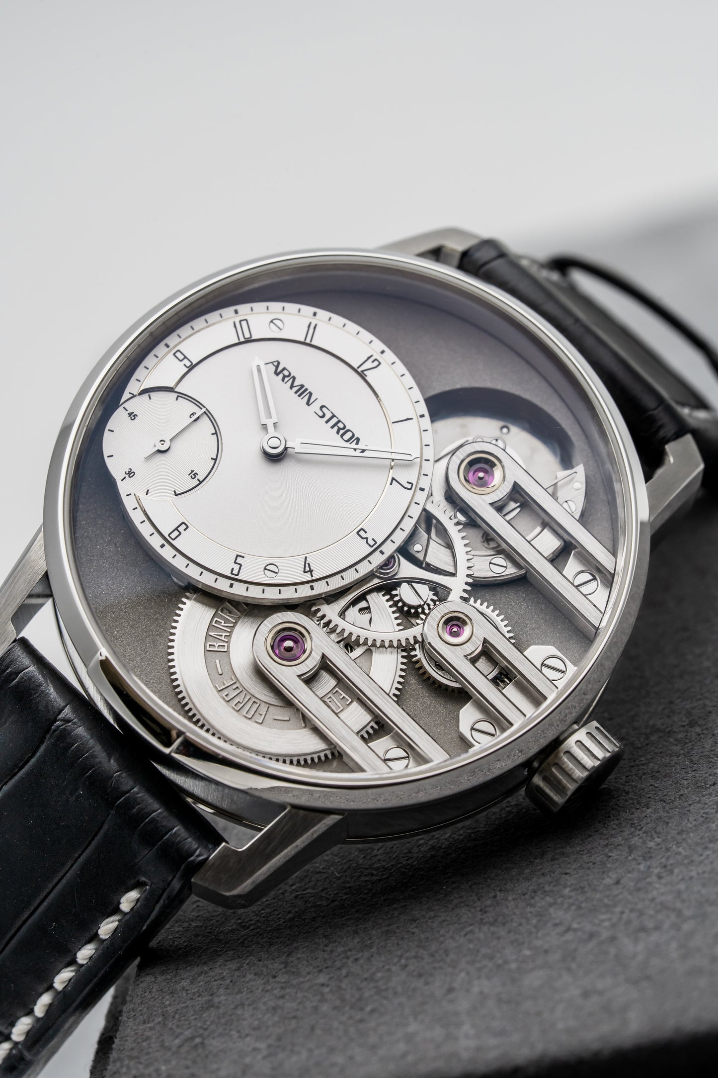 Armin Strom Gravity Equal Force AS10 – Stainless Steel, Black Dial