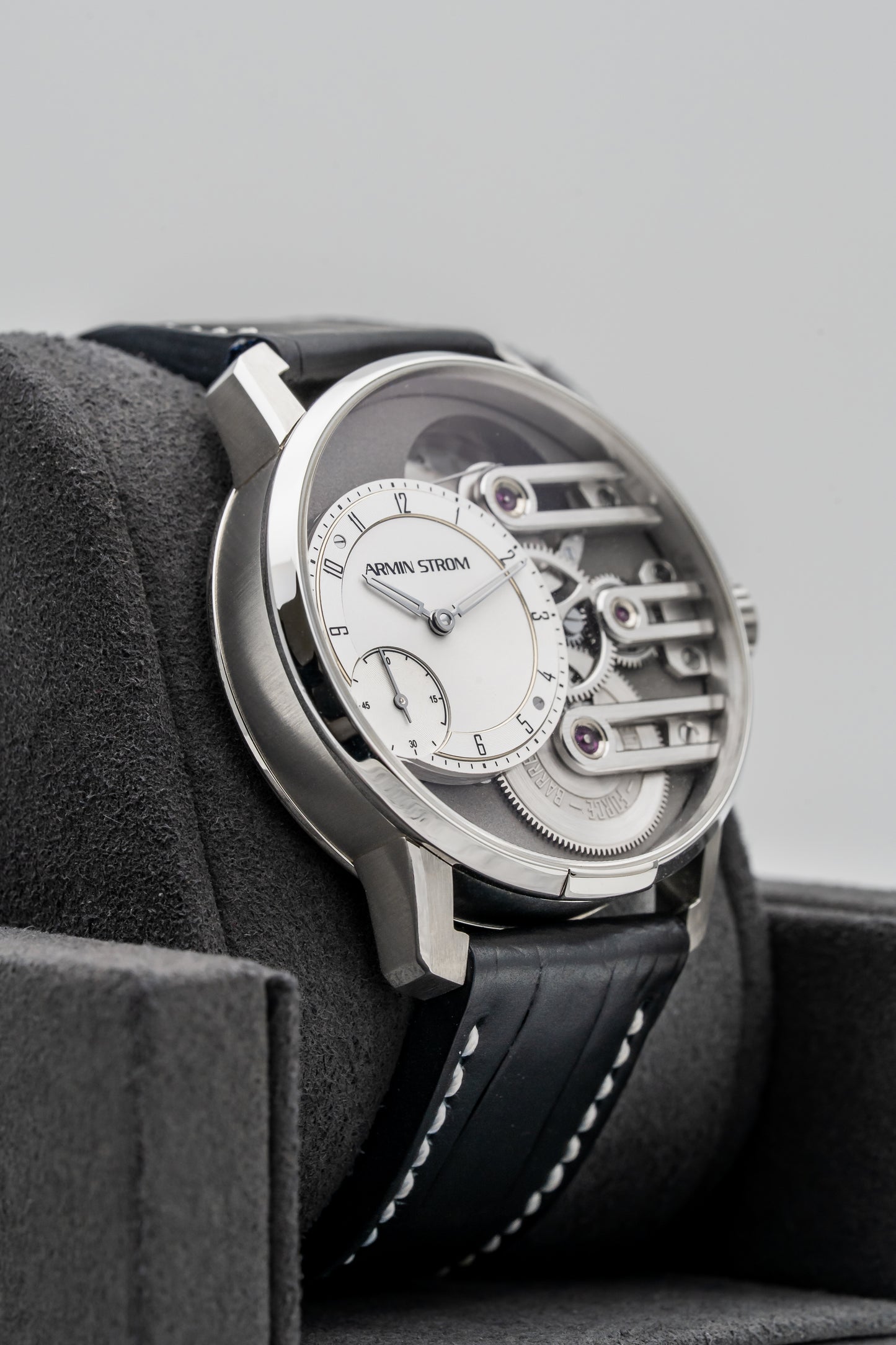 Armin Strom Gravity Equal Force AS10 – Stainless Steel, Black Dial