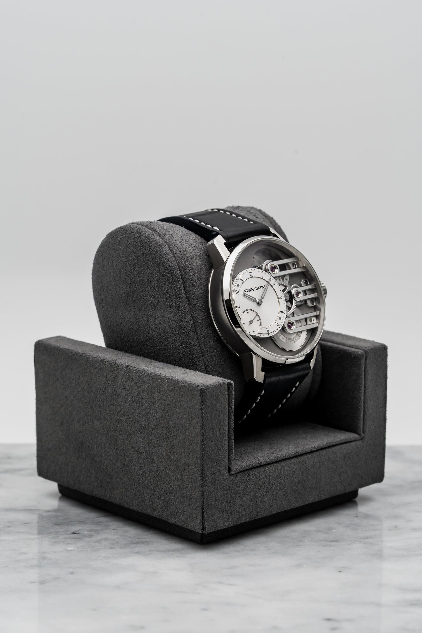 Armin Strom Gravity Equal Force AS10 – Stainless Steel, Black Dial