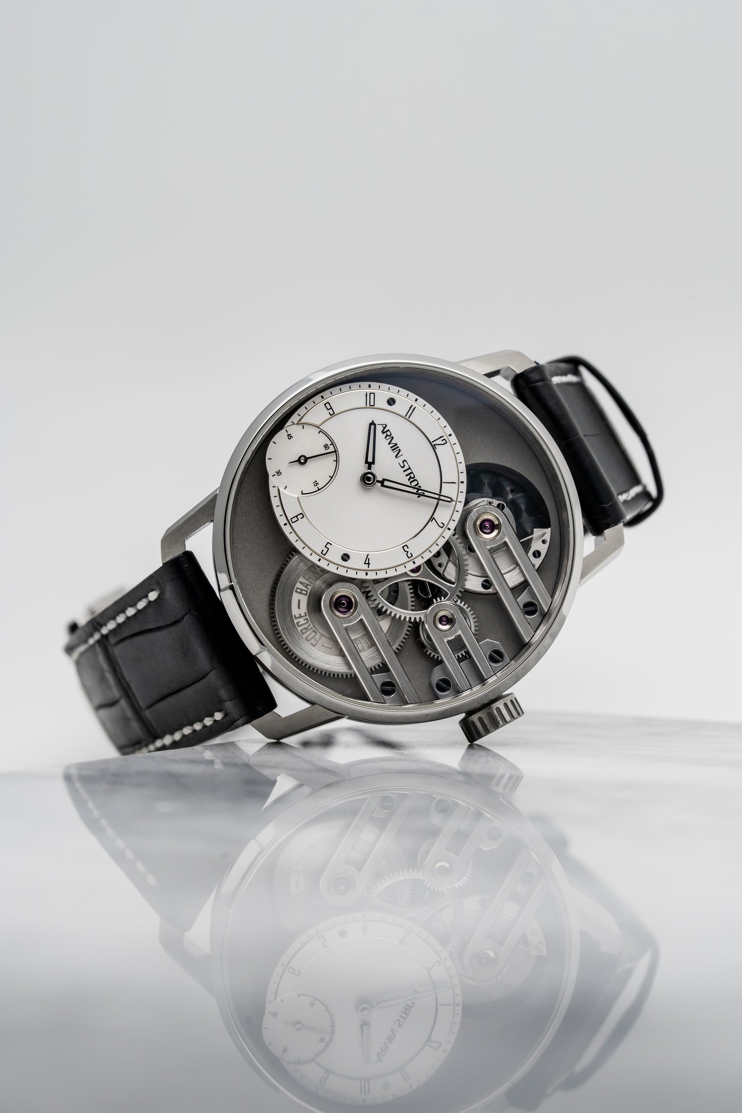 Armin Strom Gravity Equal Force AS10 – Stainless Steel, Black Dial