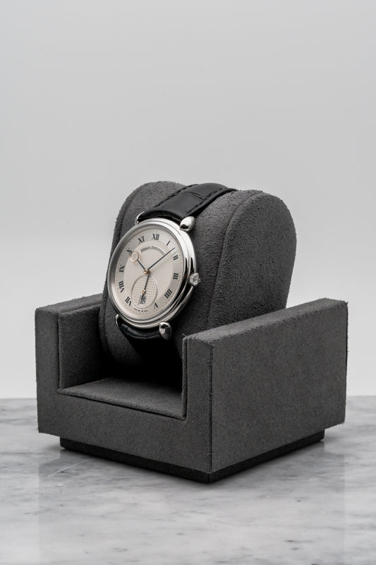 Urban Jürgensen Big 8 Steel R840 Silver Dial