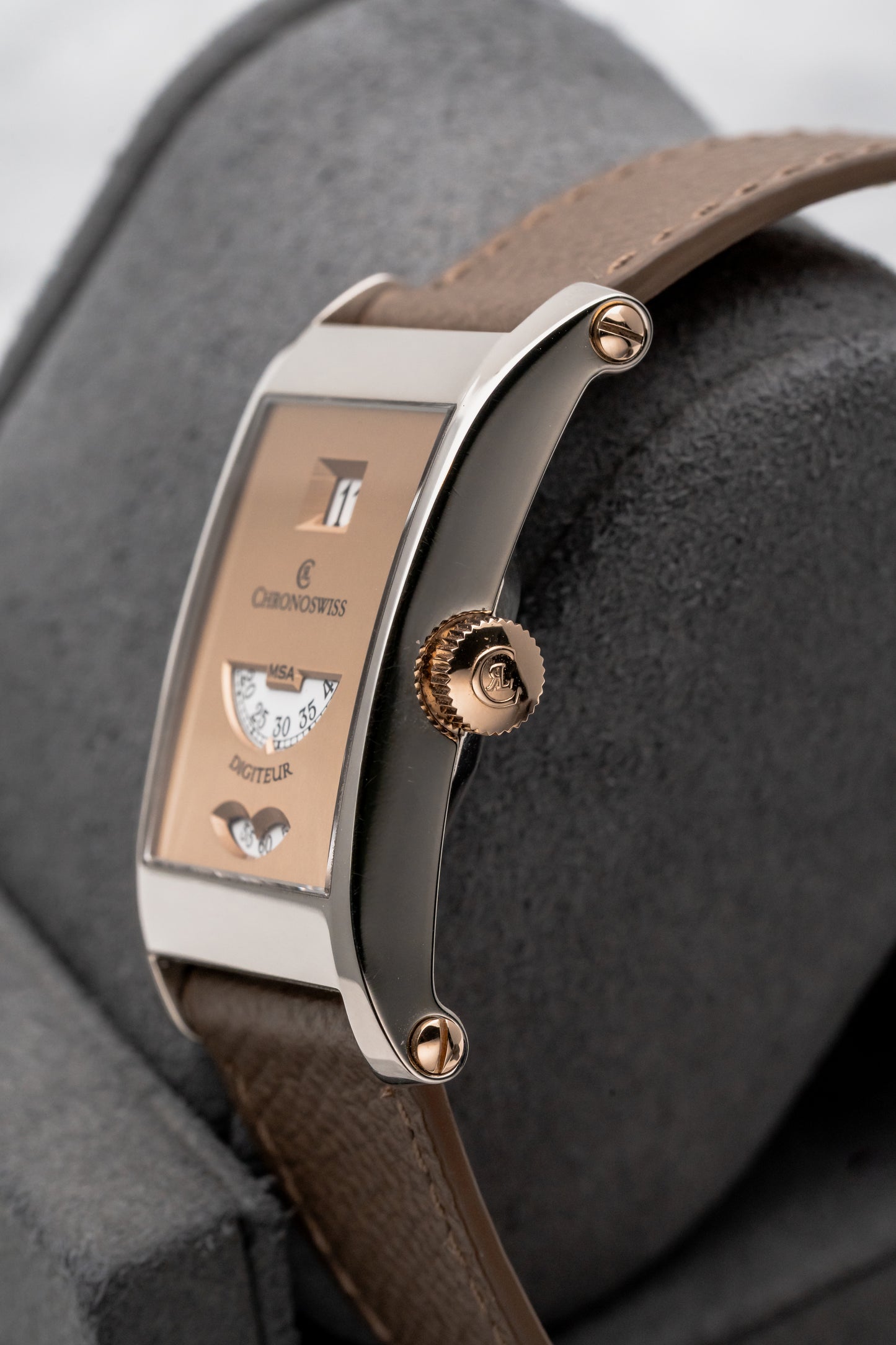 Chronoswiss Digiteur CH1371WR Salmon Dial