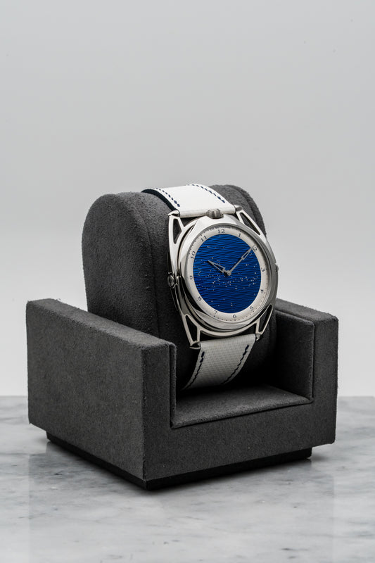 De Bethune DB28XS Starry Seas TIS3P Titanium, Blue Wave Dial