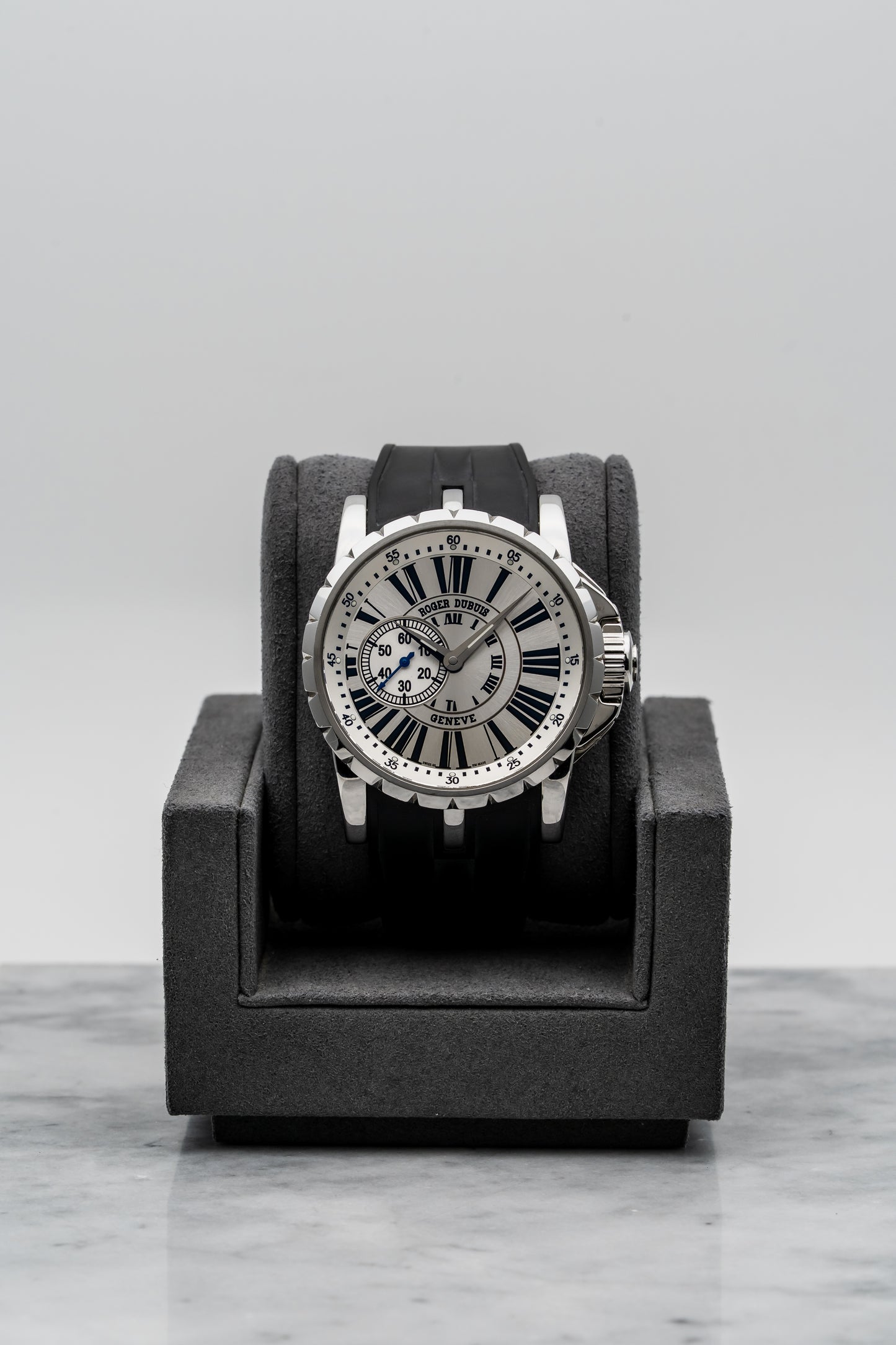 Roger Dubuis Excalibur 42 – Stainless Steel, Silver Dial
