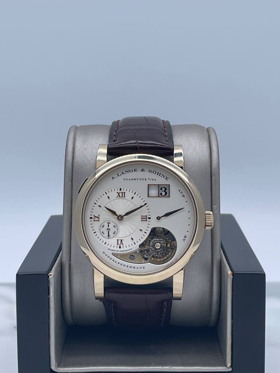 A. Lange & Söhne Lange 1 Honey Gold Tourbillion 722.050 Black