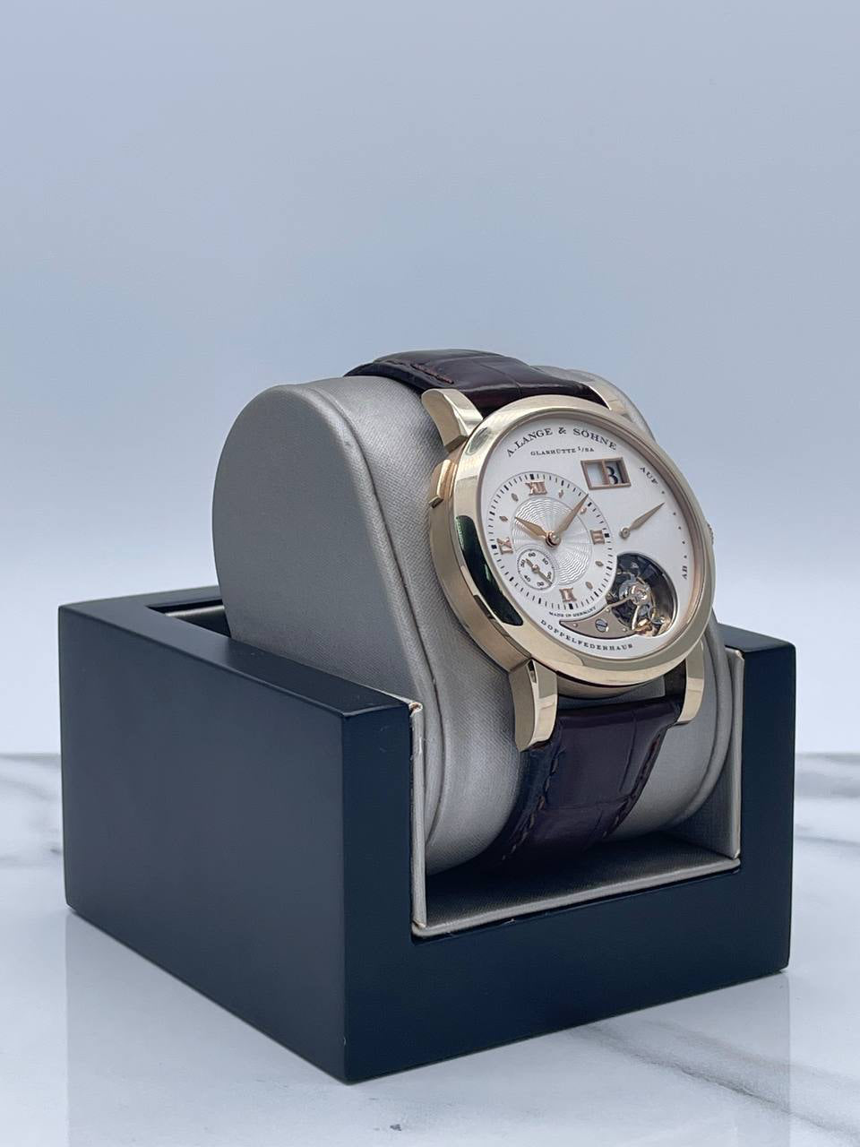 A. Lange & Söhne Lange 1 Honey Gold Tourbillion 722.050 Black