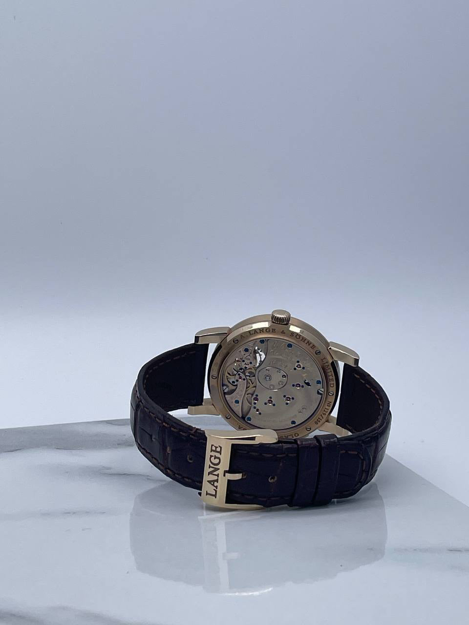 A. Lange & Söhne Lange 1 Honey Gold Tourbillion 722.050 Black