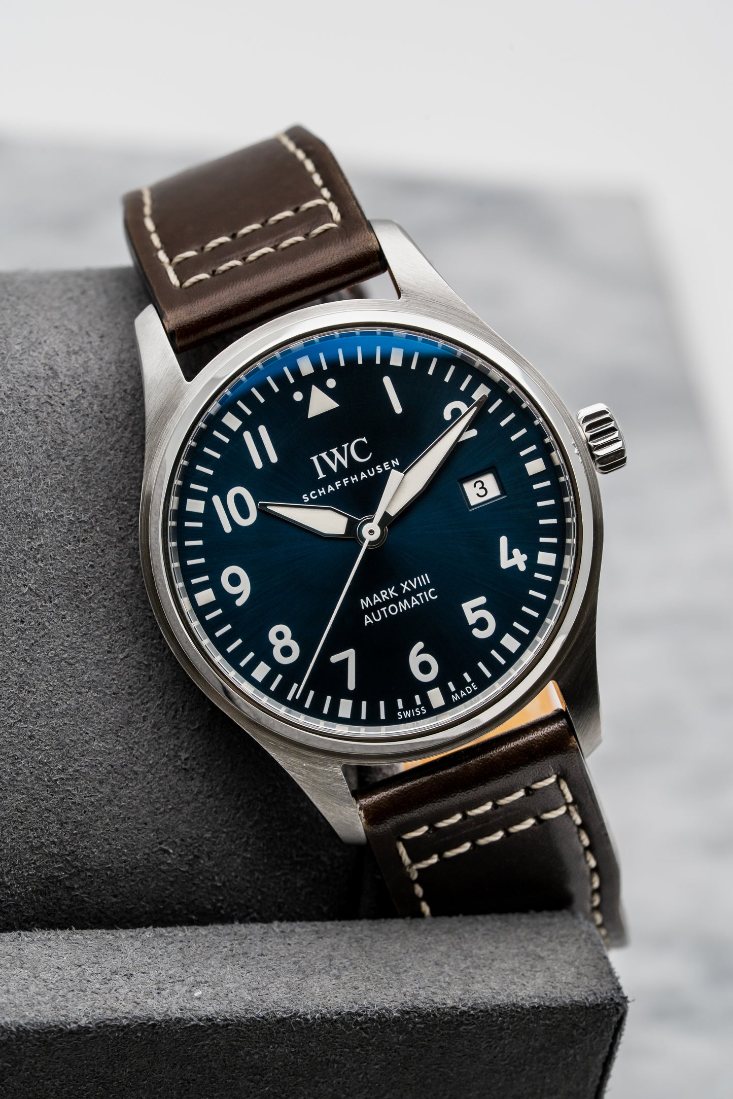 IWC Pilot’s Watch Mark XVIII “Le Petit Prince” IW327004 Blue Dial