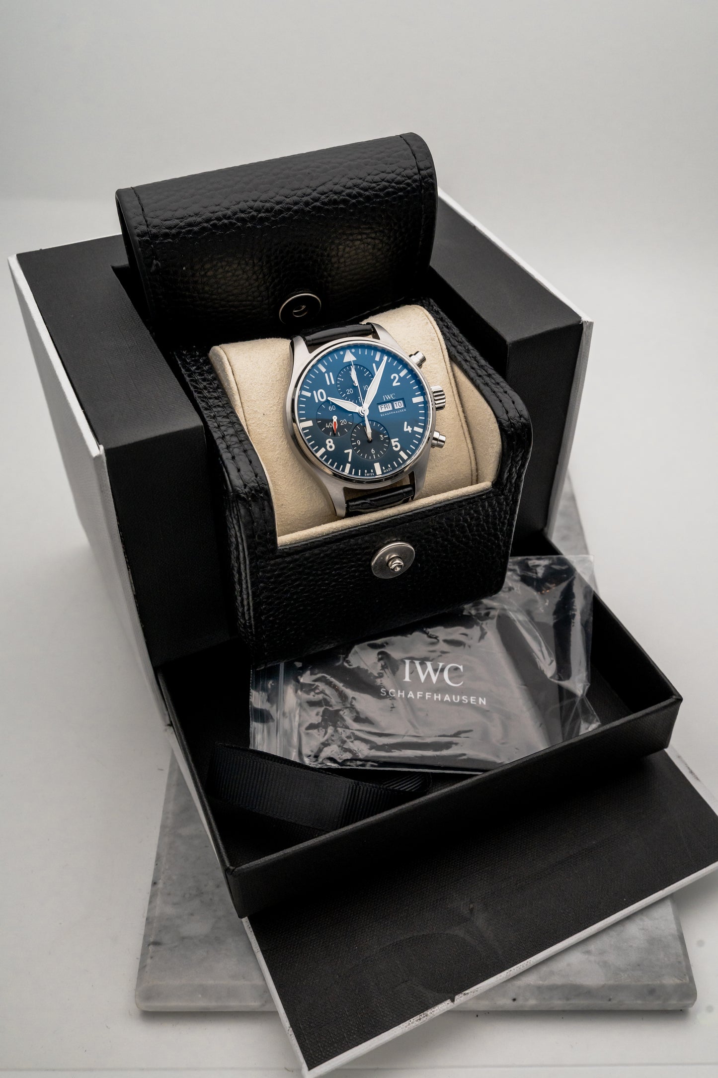 IWC Pilot’s Watch Chronograph Edition “Le Petit Prince” IW377714 Blue Dial