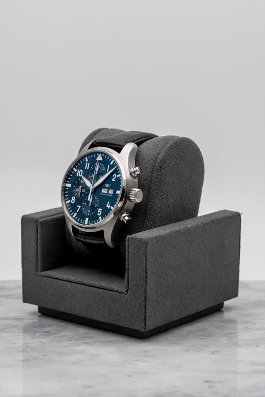 IWC Pilot’s Watch Chronograph Edition “Le Petit Prince” IW377714 Blue Dial