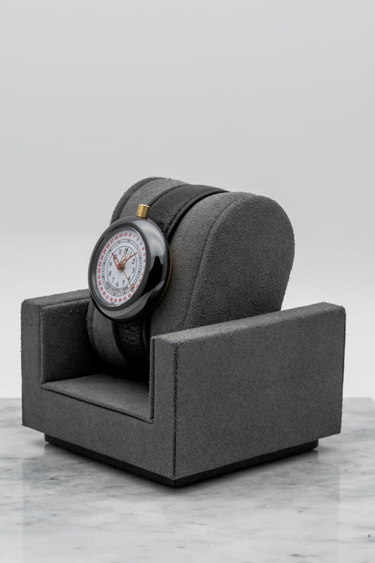 Louis Vuitton Monterey II Black Ceramic & Yellow Gold