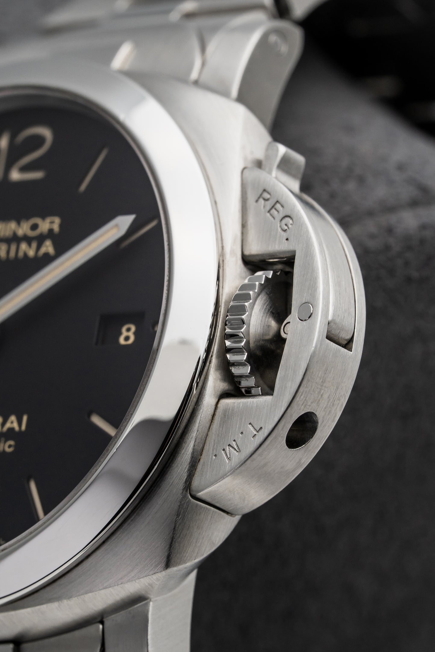 Panerai Luminor Marina PAM722 Stainless Steel, Black Dial