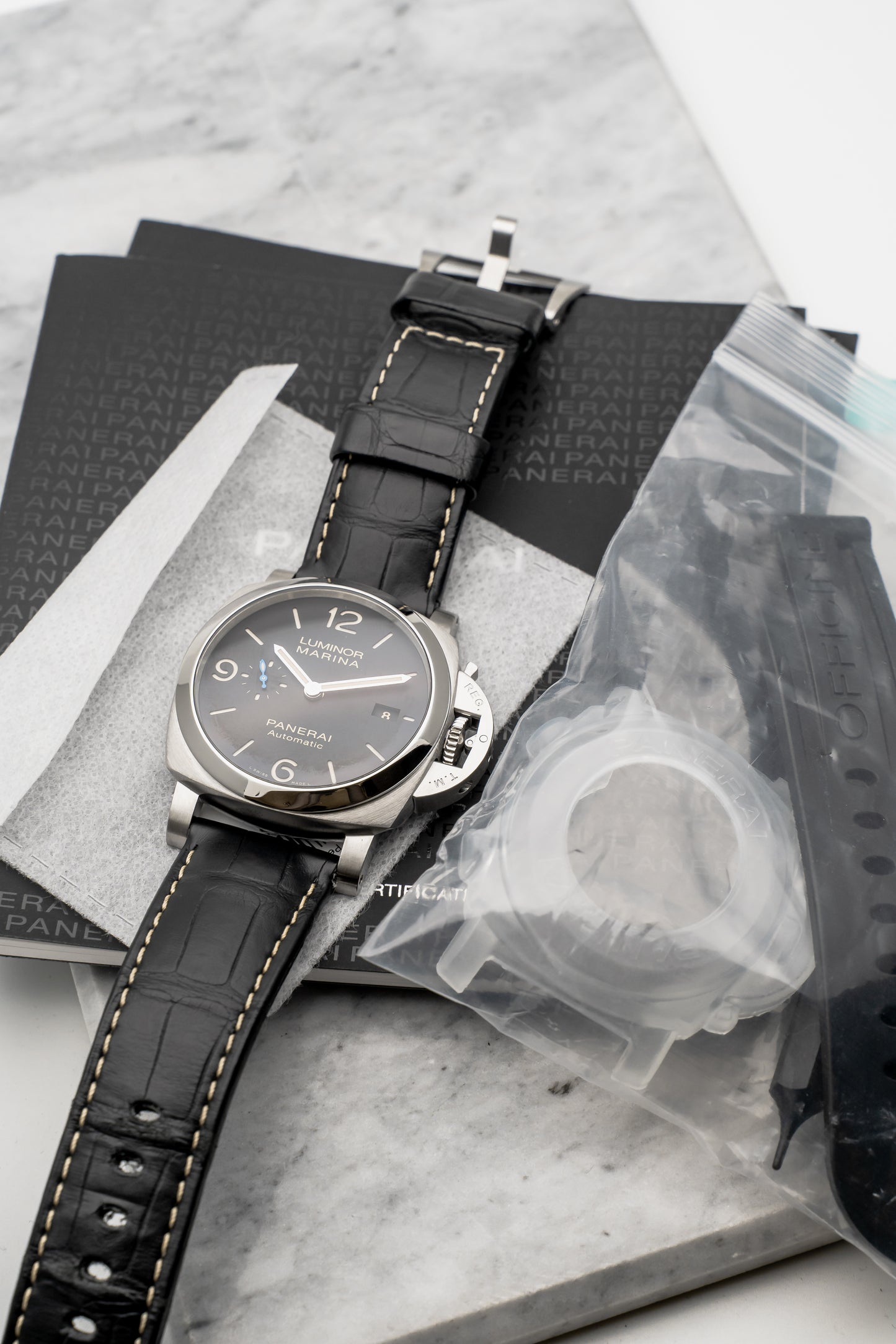 Panerai Luminor Marina PAM01312 Stainless Steel, Black Dial