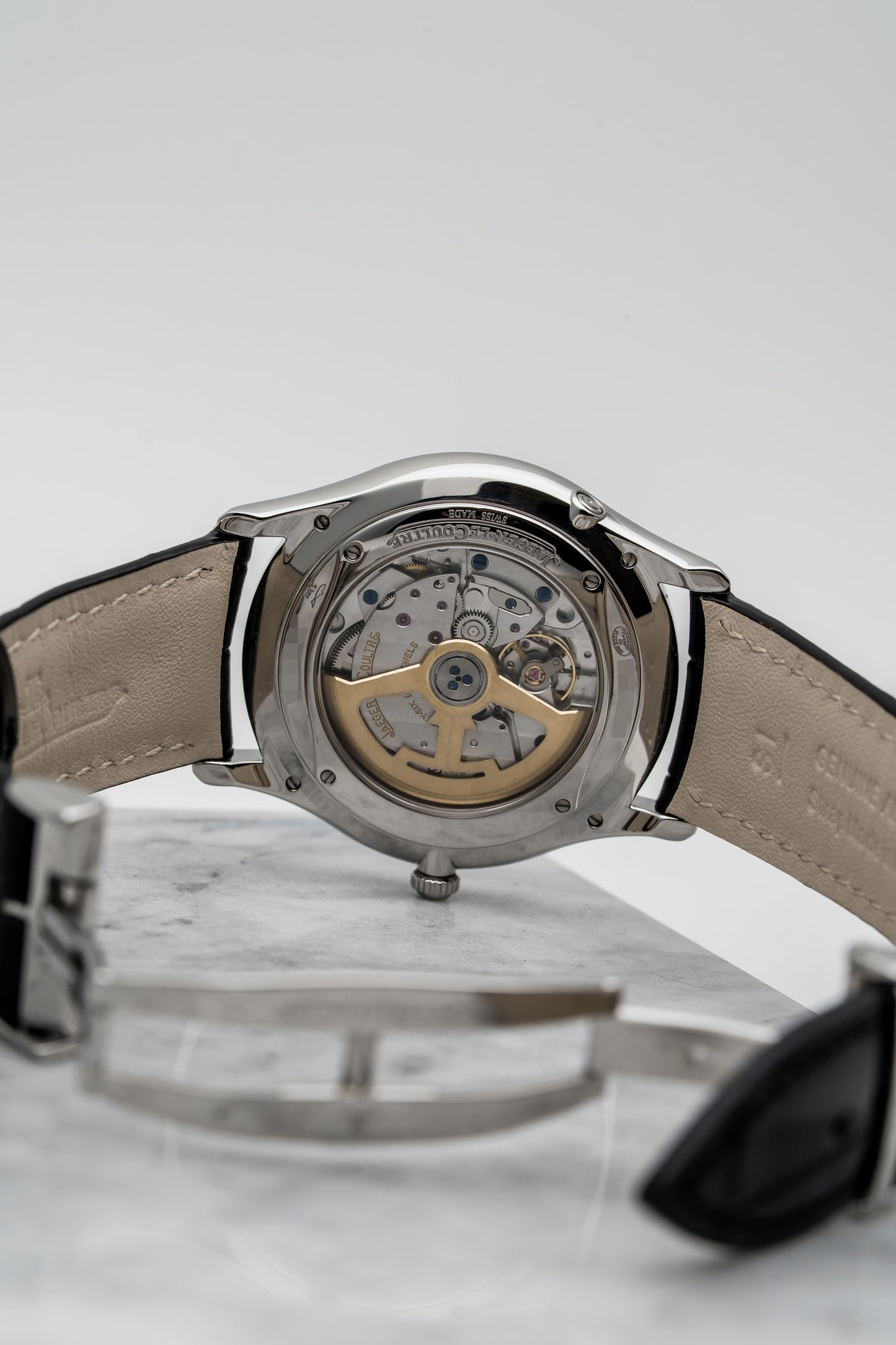 Jaeger-LeCoultre Master Ultra Thin Perpetual Q1308470 Stainless Steel, Black Dial