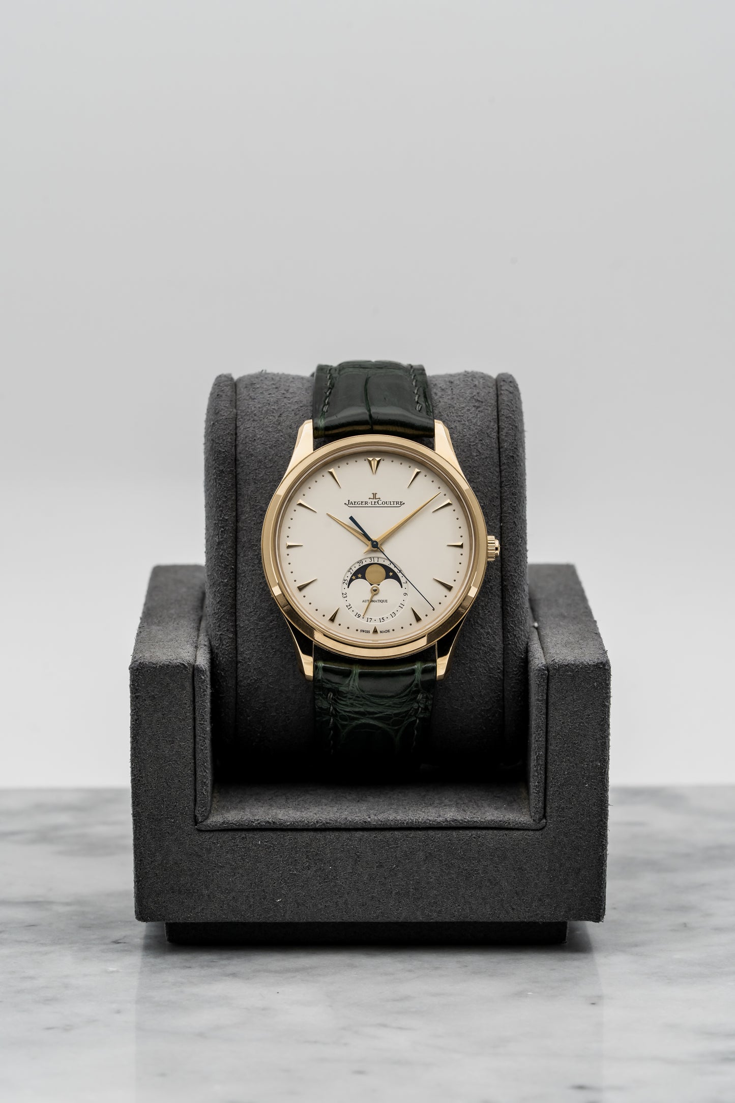 Jaeger-LeCoultre Master Ultra Thin Moonphase Q1362520 Rose Gold, Silver Dial