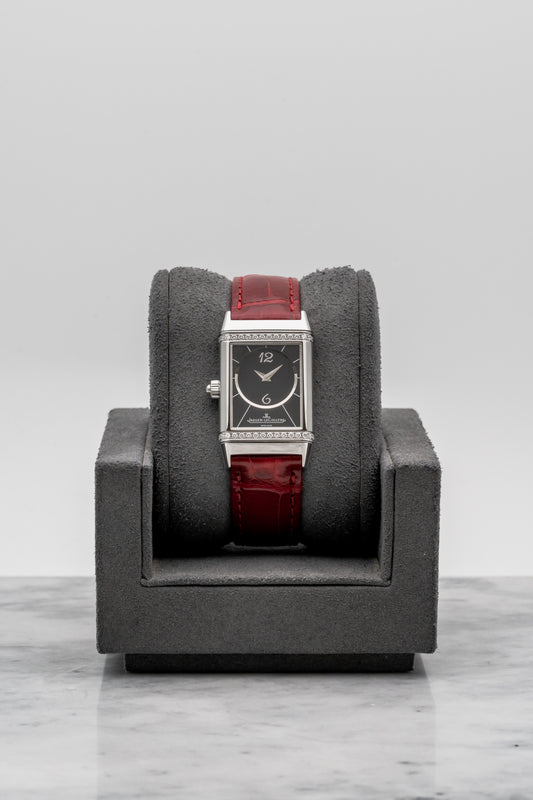 Jaeger-LeCoultre Reverso Duetto Classique Q2568403 Silver/Black Dial