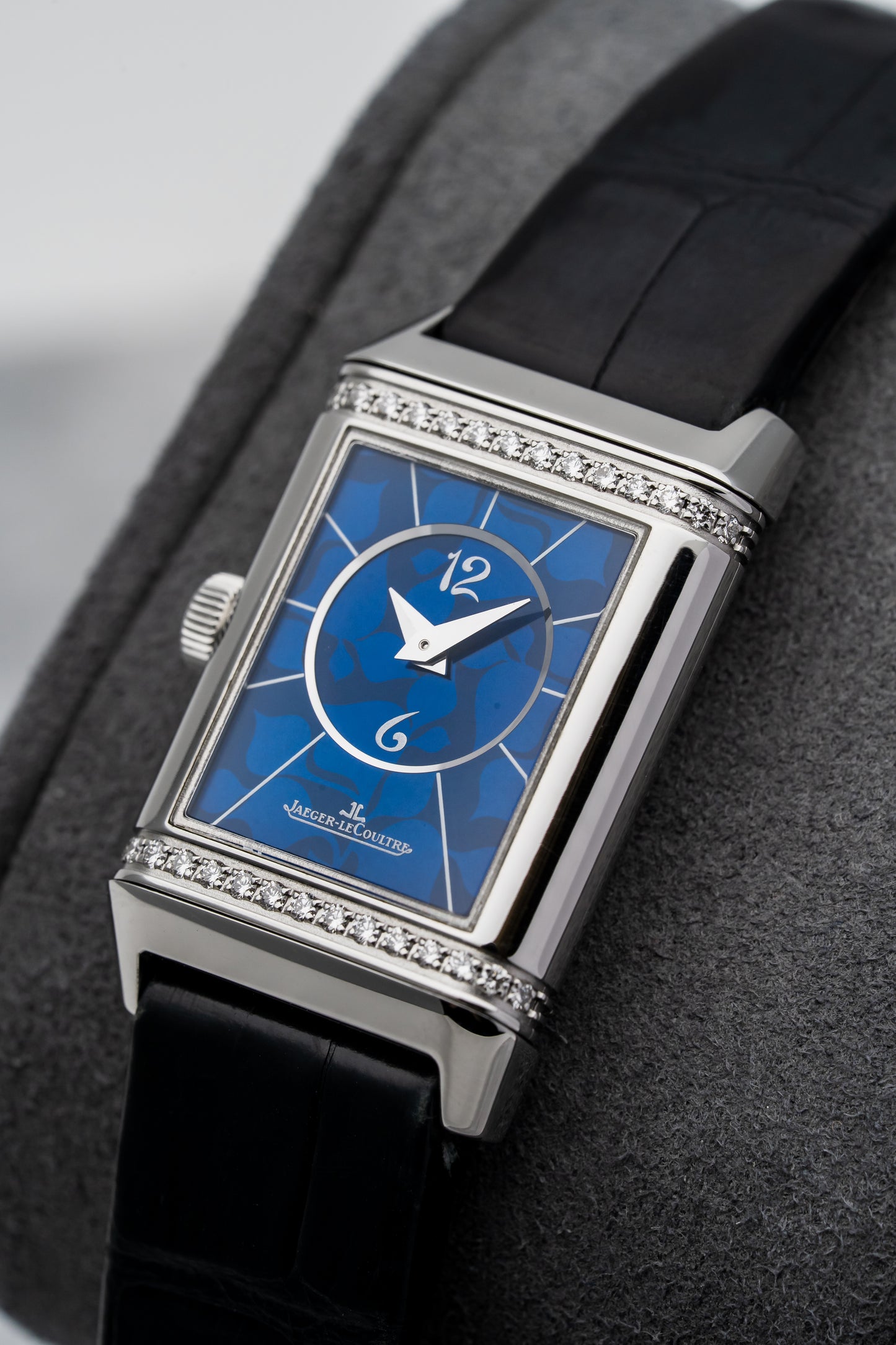 Jaeger-LeCoultre Reverso Duetto Q2668GAB Stainless Steel, Blue Sunburst & Silvered Dials