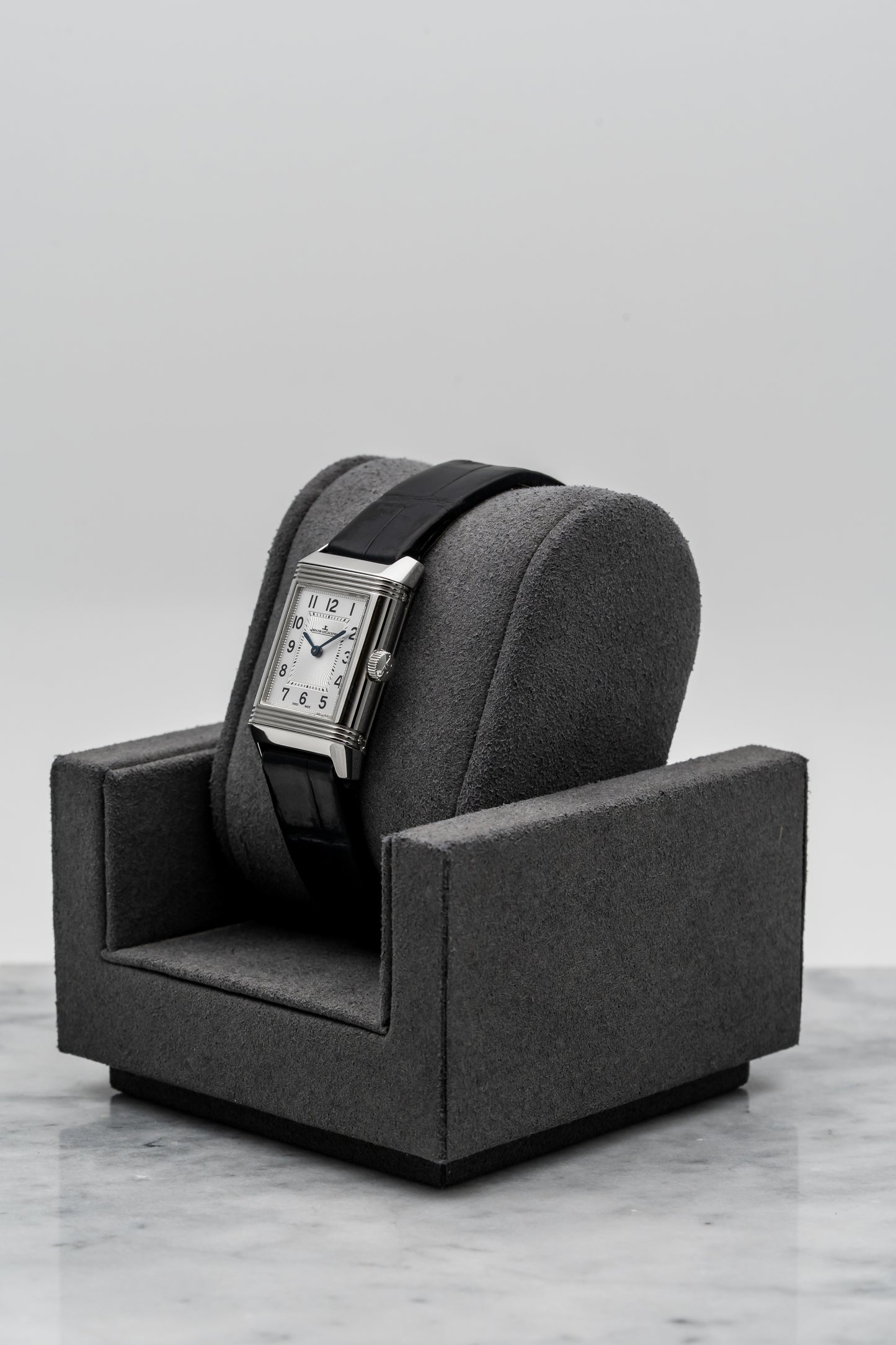 Jaeger-LeCoultre Reverso Duetto Q2668GAB Stainless Steel, Blue Sunburst & Silvered Dials