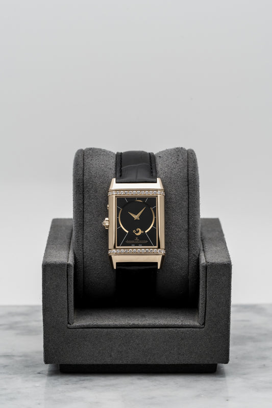 Jaeger-LeCoultre Reverso Duetto Night & Day Q2692424 – Rose Gold, Dual Dials, Diamonds