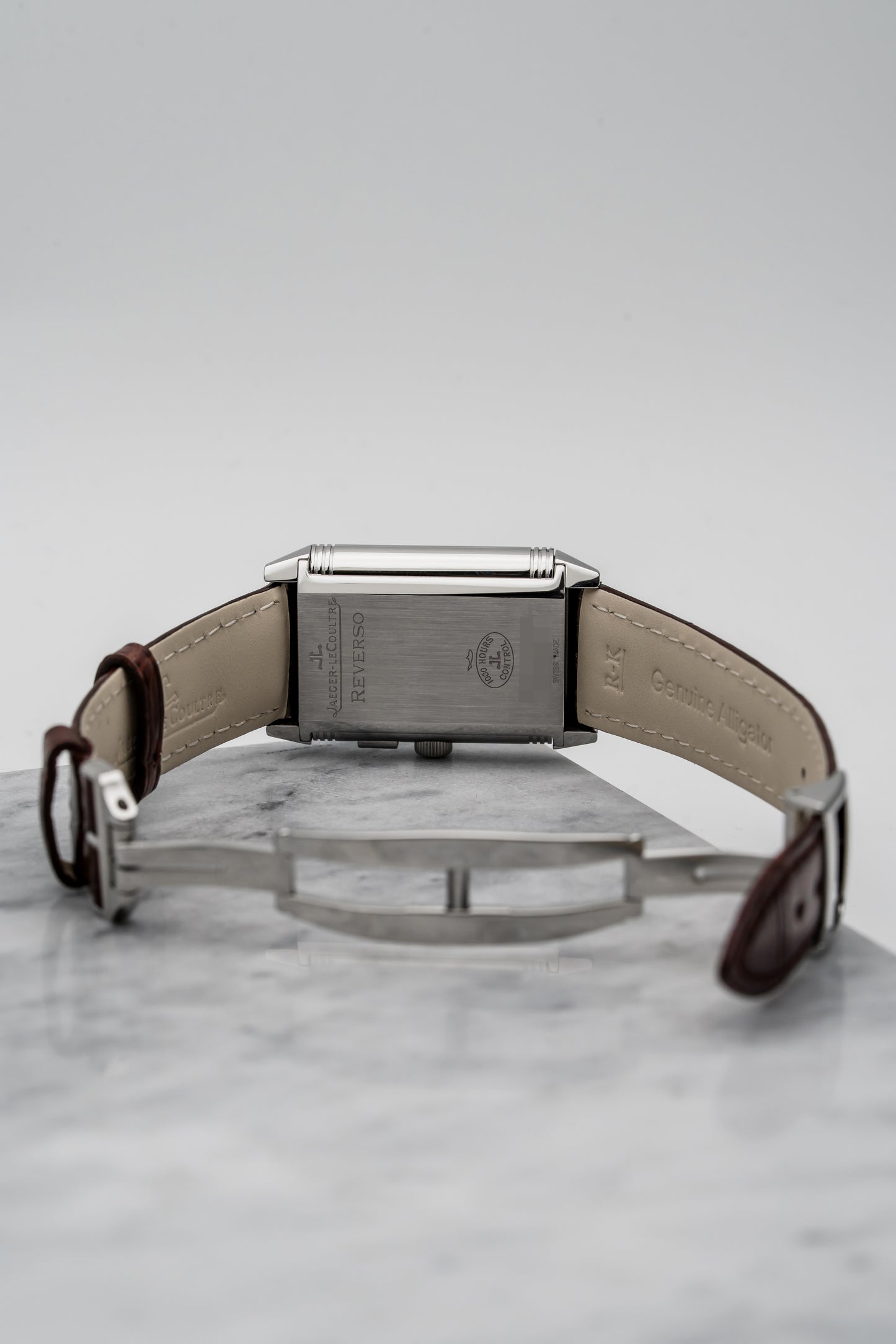 Jaeger-LeCoultre Reverso Duo Q2718410 Stainless Steel, Silver & Black Dials