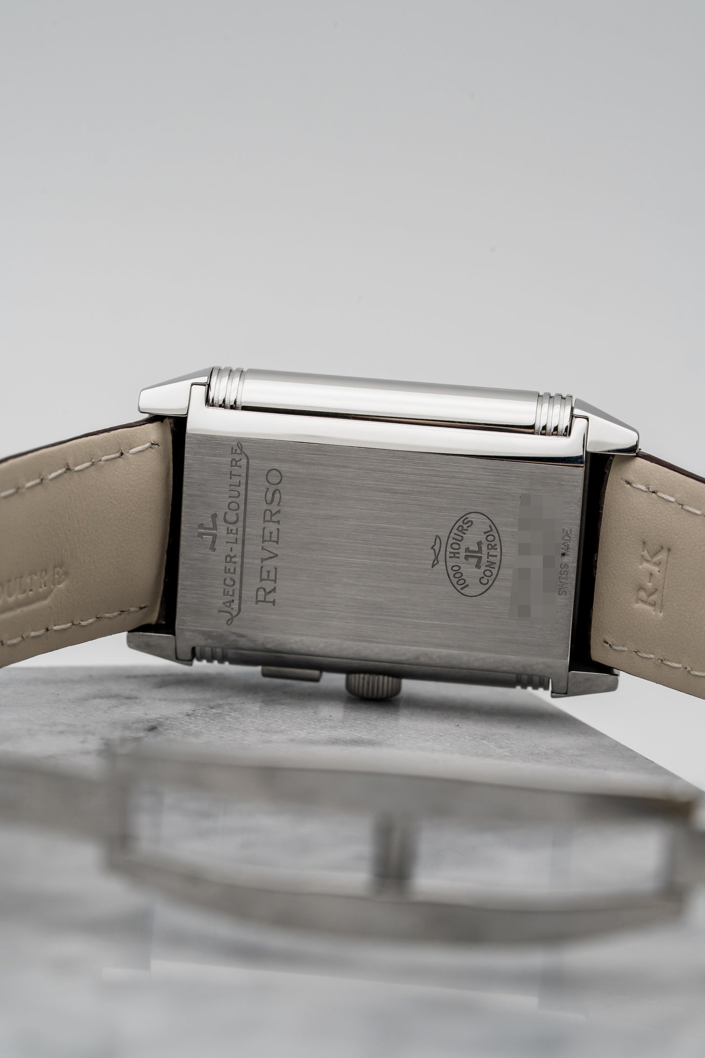 Jaeger-LeCoultre Reverso Duo Q2718410 Stainless Steel, Silver & Black Dials