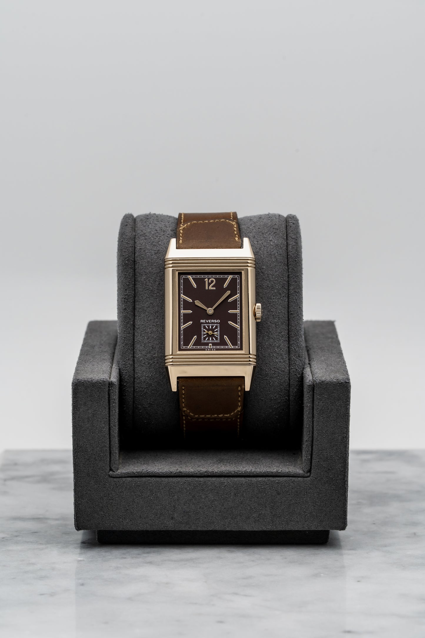 Jaeger-LeCoultre Reverso Tribute Small Seconds Q2782560 Rose Gold, Chocolate Dial