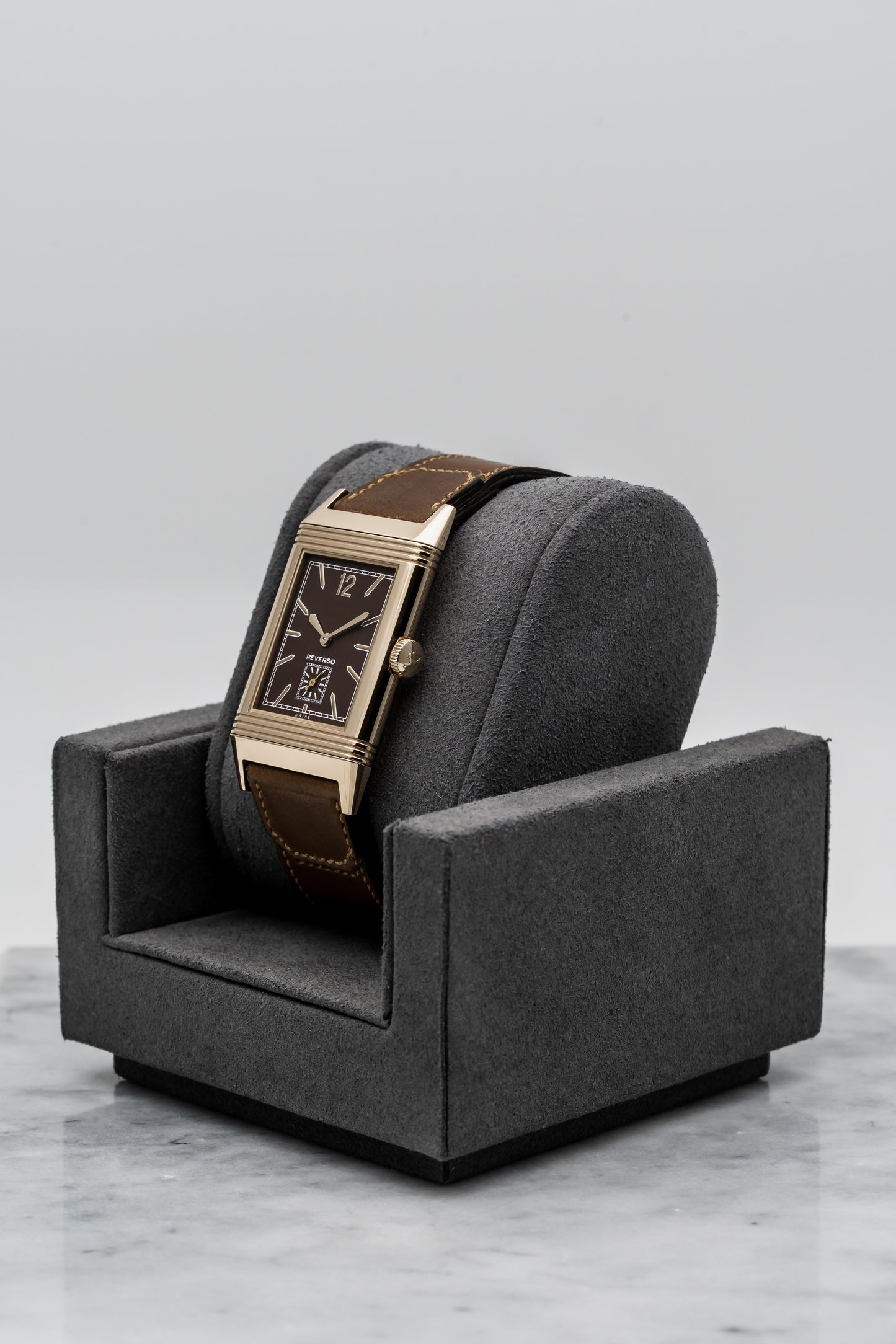 Jaeger-LeCoultre Reverso Tribute Small Seconds Q2782560 Rose Gold, Chocolate Dial