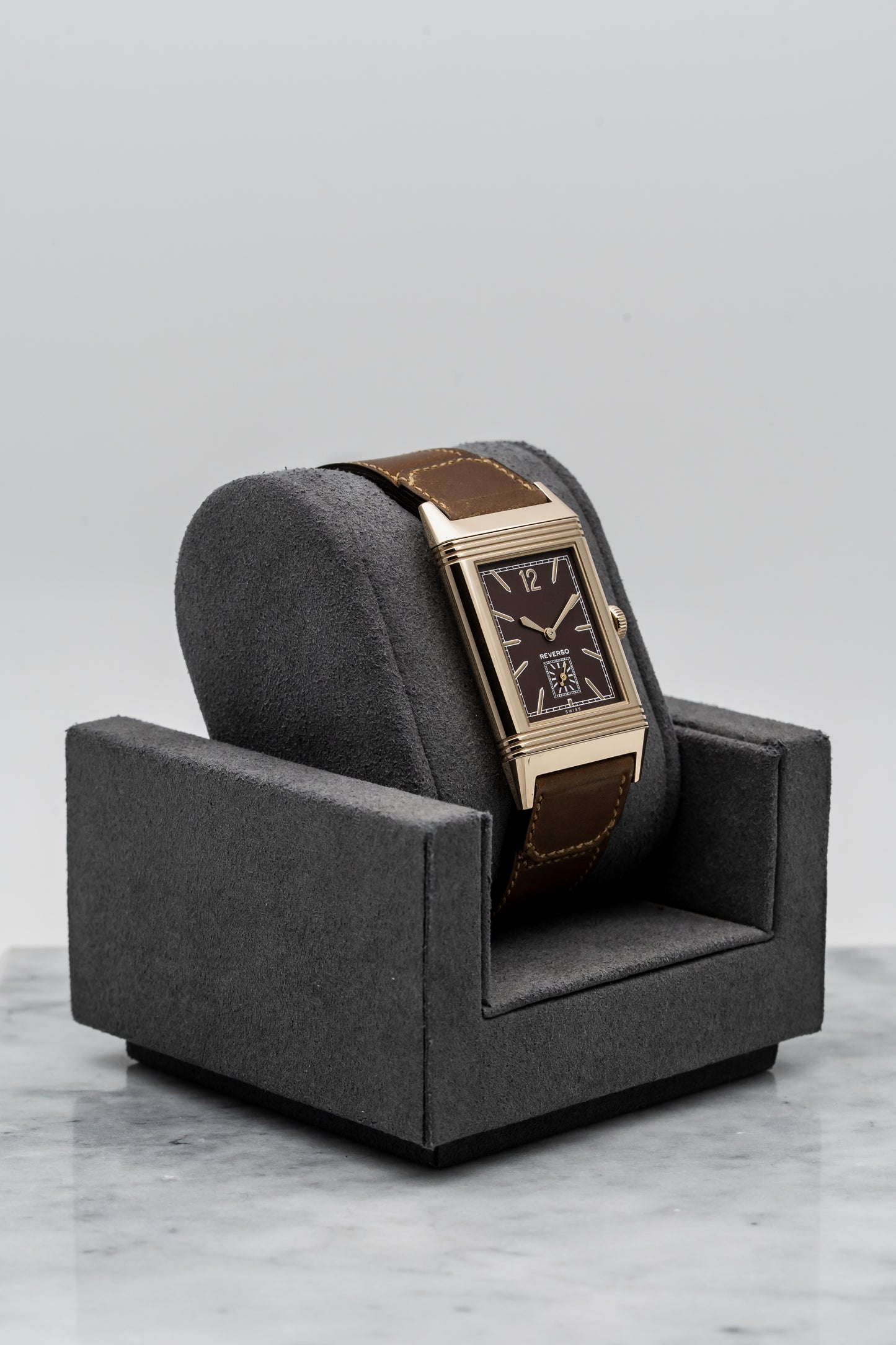 Jaeger-LeCoultre Reverso Tribute Small Seconds Q2782560 Rose Gold, Chocolate Dial