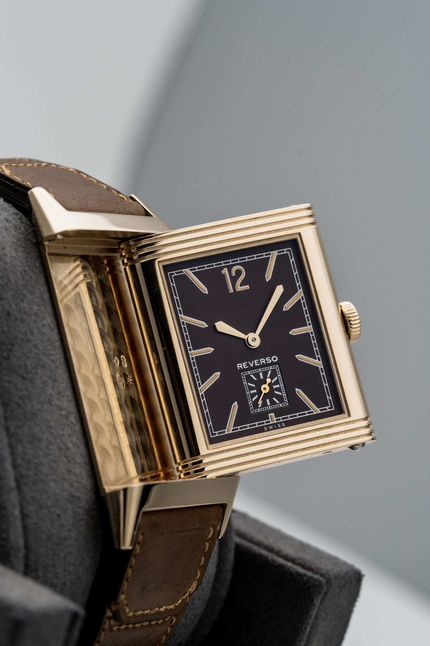 Jaeger-LeCoultre Reverso Tribute Small Seconds Q2782560 Rose Gold, Chocolate Dial
