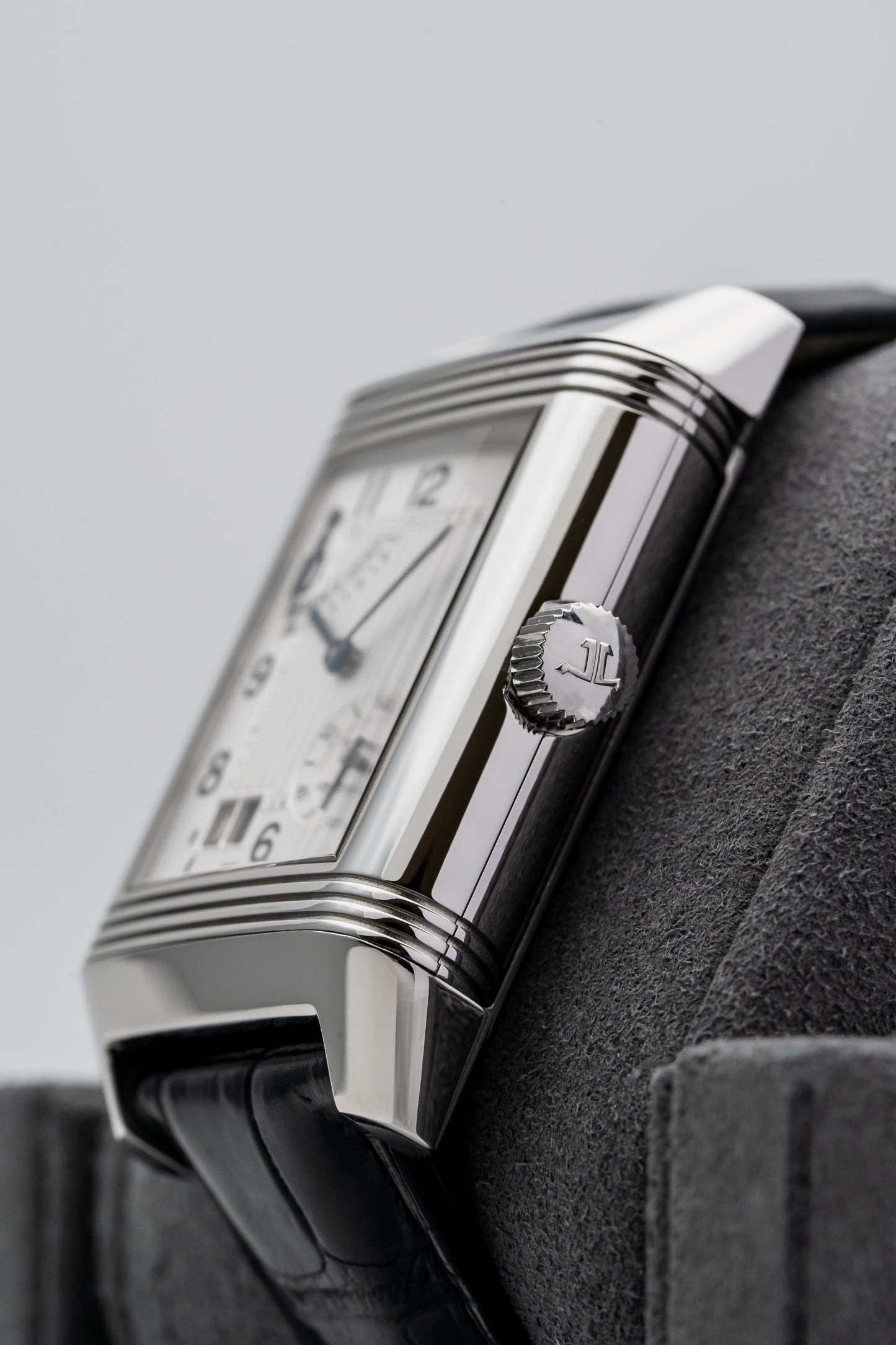 Jaeger-LeCoultre Duoface Grande Date 8 Days Q3008420 Silver Guilloché Dial