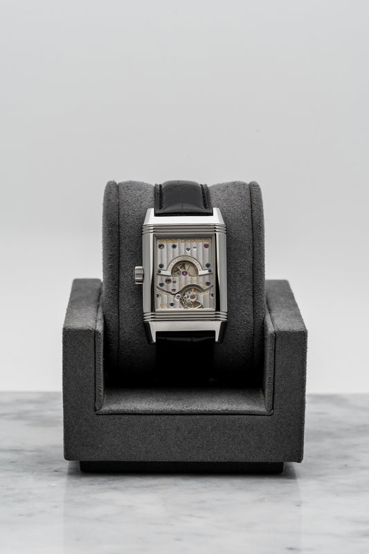 Jaeger-LeCoultre Duoface Grande Date 8 Days Q3008420 Silver Guilloché Dial